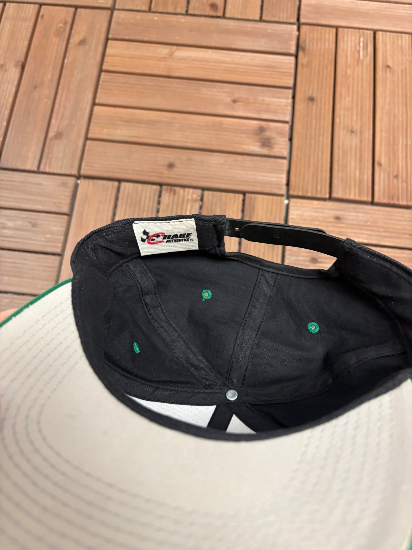 Bobby Labonte Joe Gibbs Racing Graphic Hat | Snap Back | Vintage 2000s NASCAR Racing Black Cap |