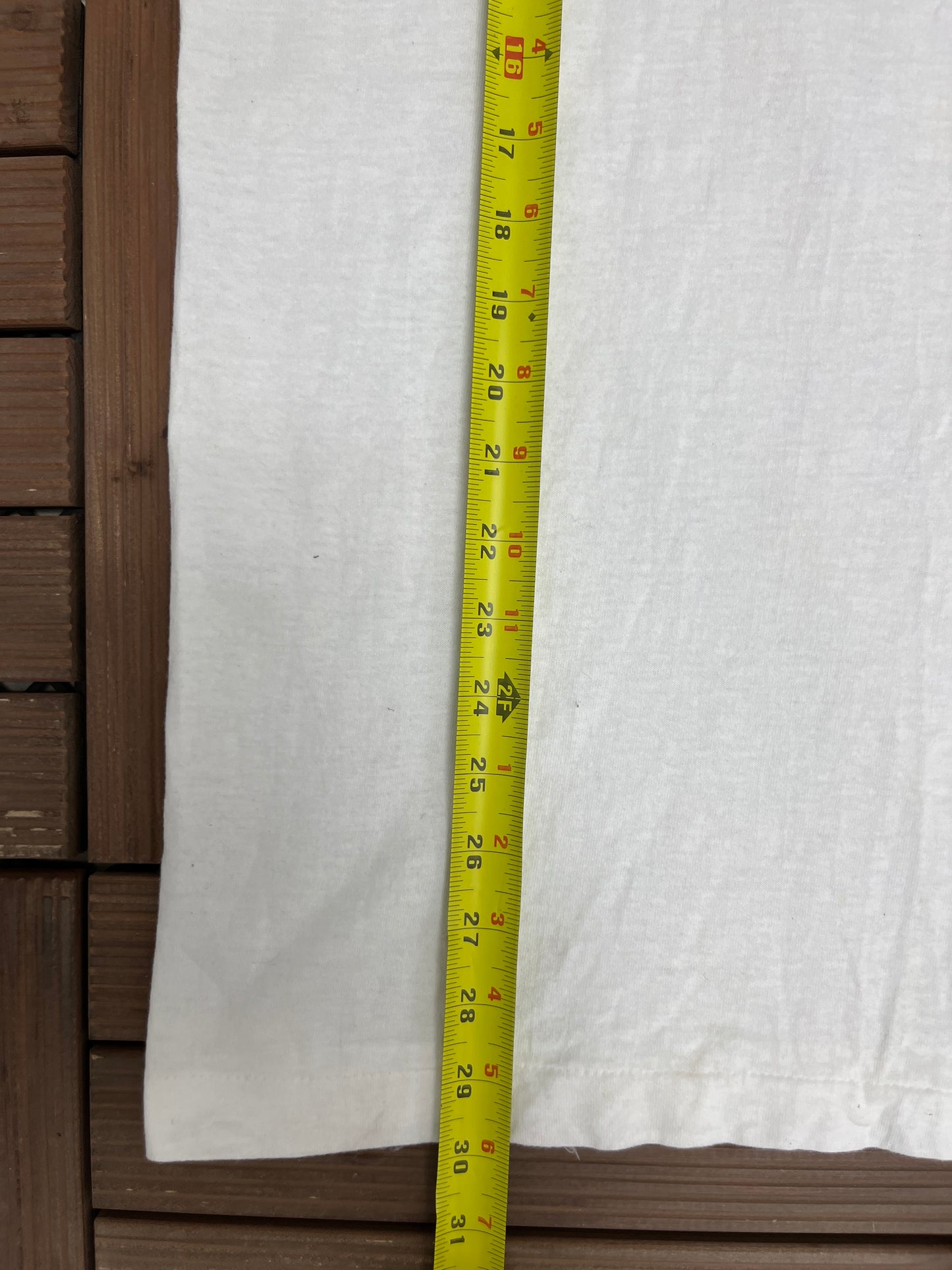 Chicago '96 Democratic National Convention Graphic Tee | Size Large | Vintage 1990s Political Promotional White T-Shirt |