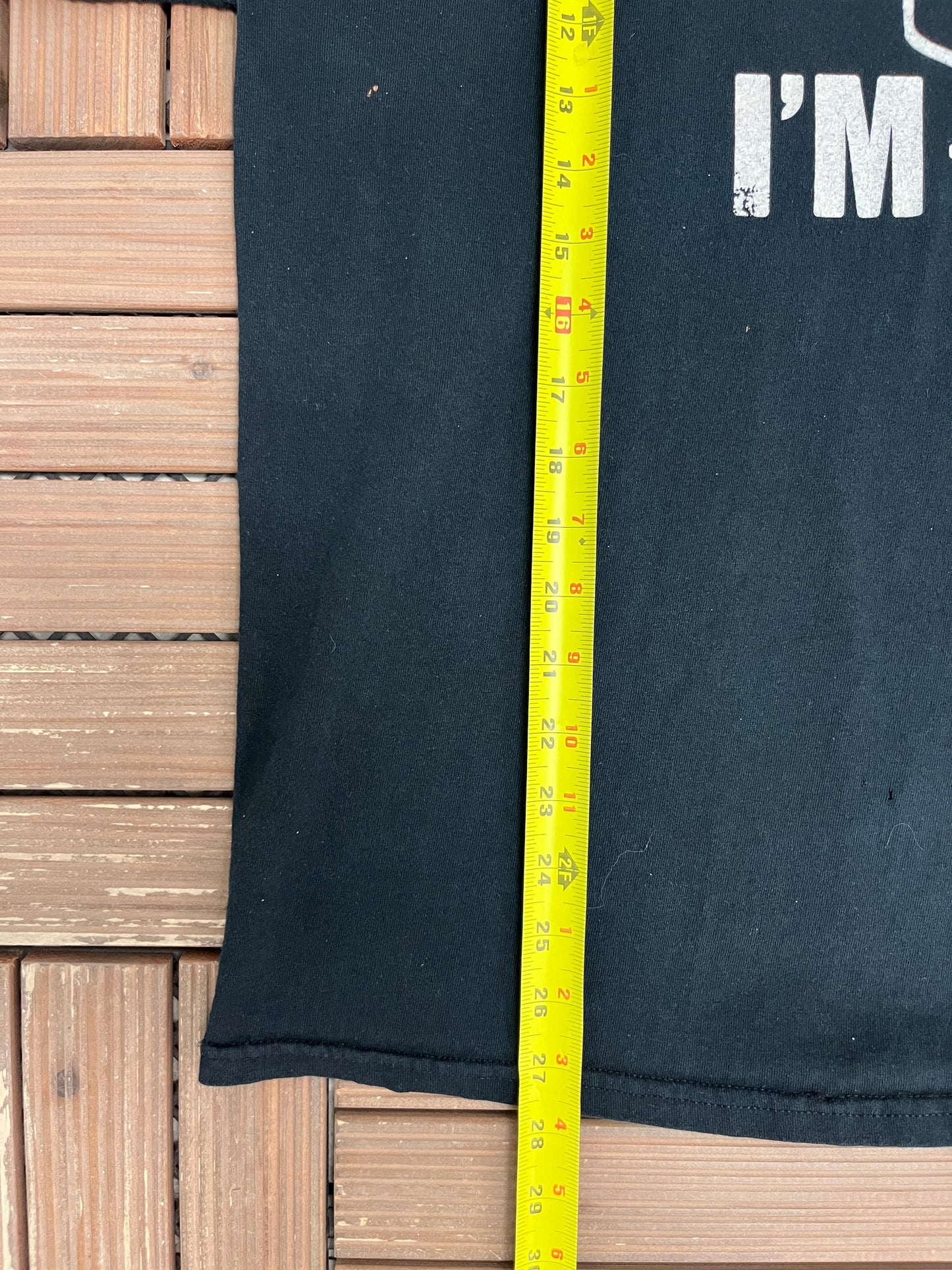 I'm The 2% Graphic Tee | Size X-Large | Vintage 2000s Promotional Black T-Shirt |