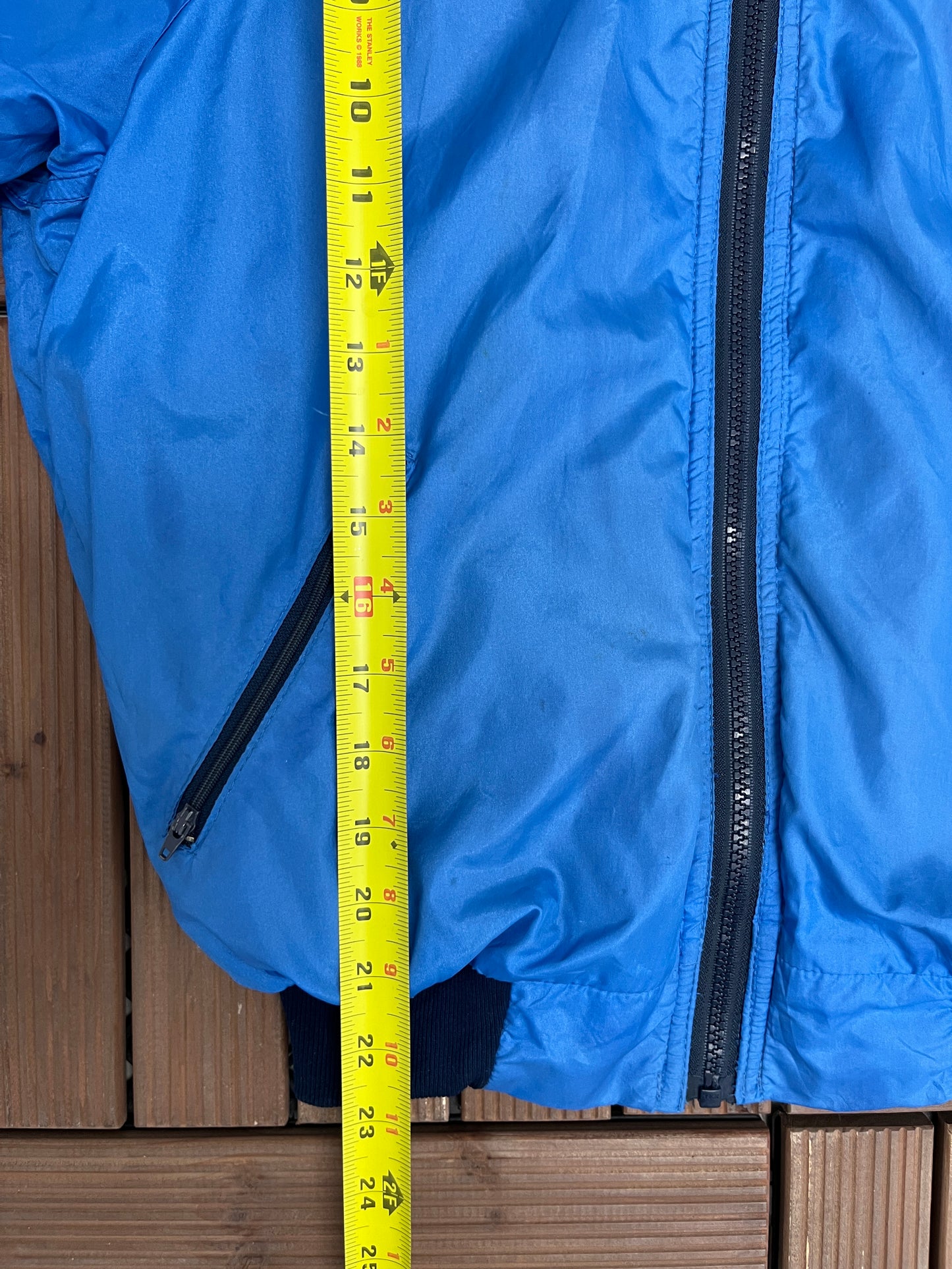 Patagonia Logo Graphic Windbreaker | Size Small | Vintage 2000s Patagonia Blue Jacket |
