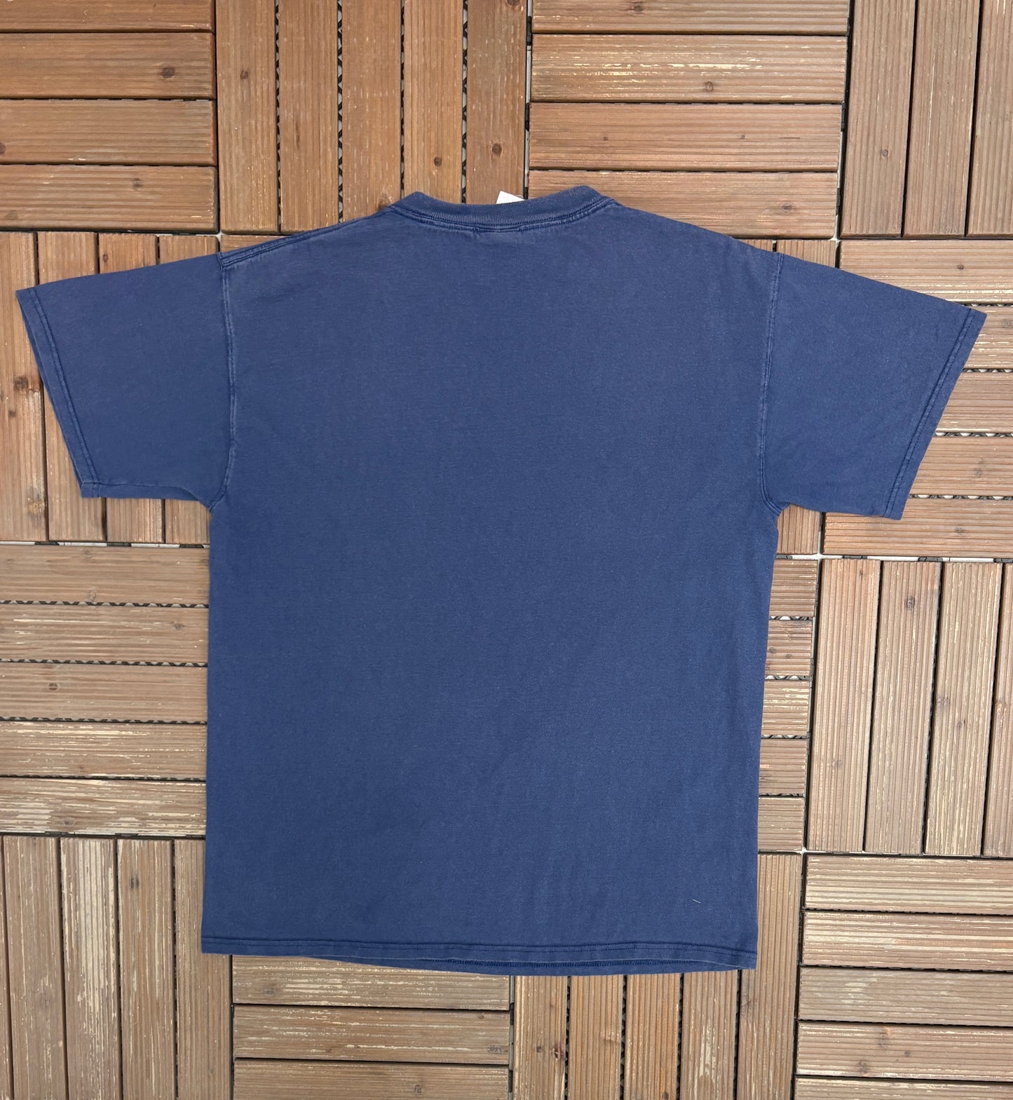 Boston Red Sox Opening Day 2005 Graphic Tee | Size X-Large | Vintage 2000s MLB Baseball Blue T-Shirt |