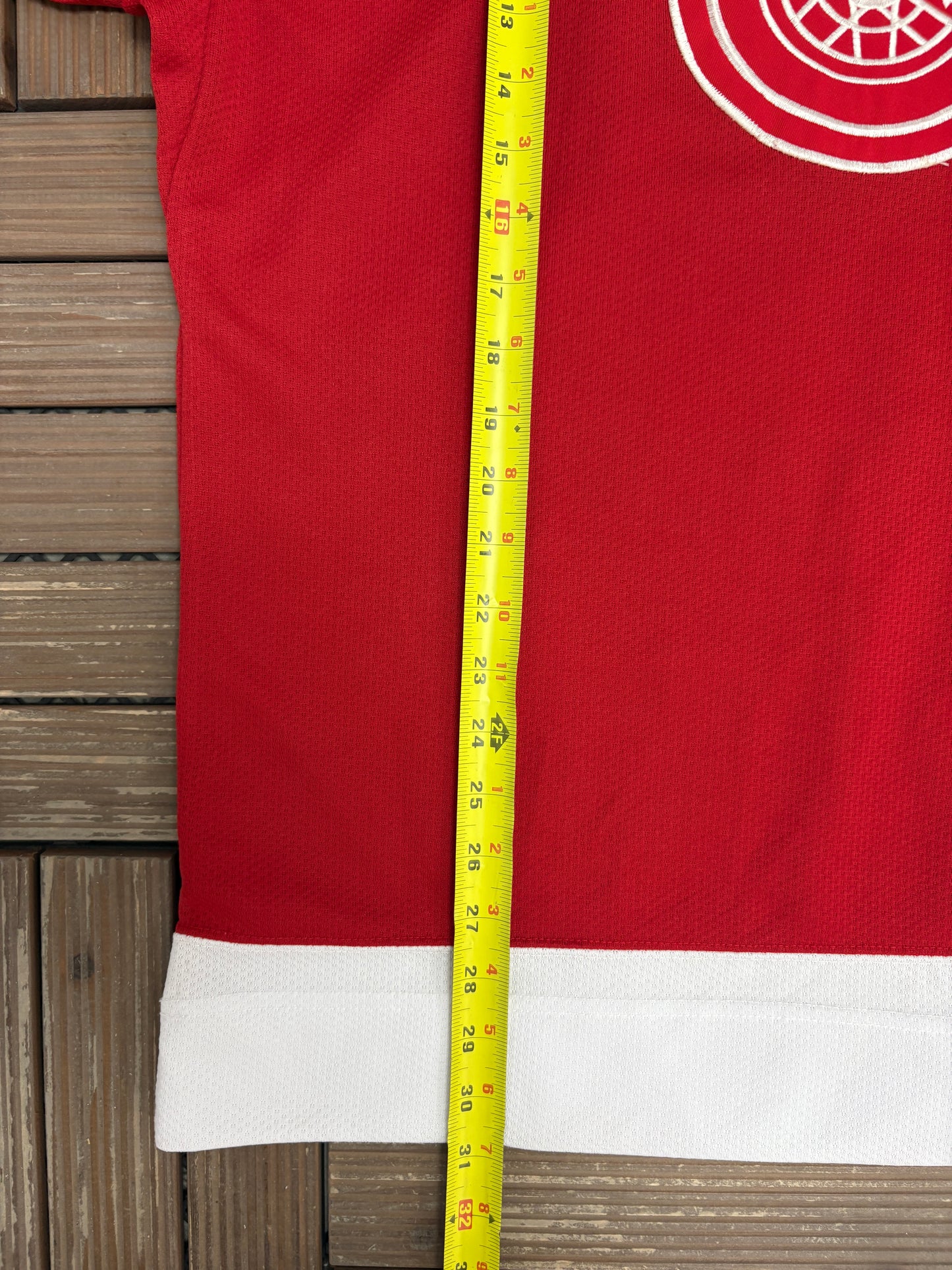 Detroit Red Wings Brendan Shanahan Hockey Jersey | Size X-Large | Vintage 2000s Red Hockey Jersey |