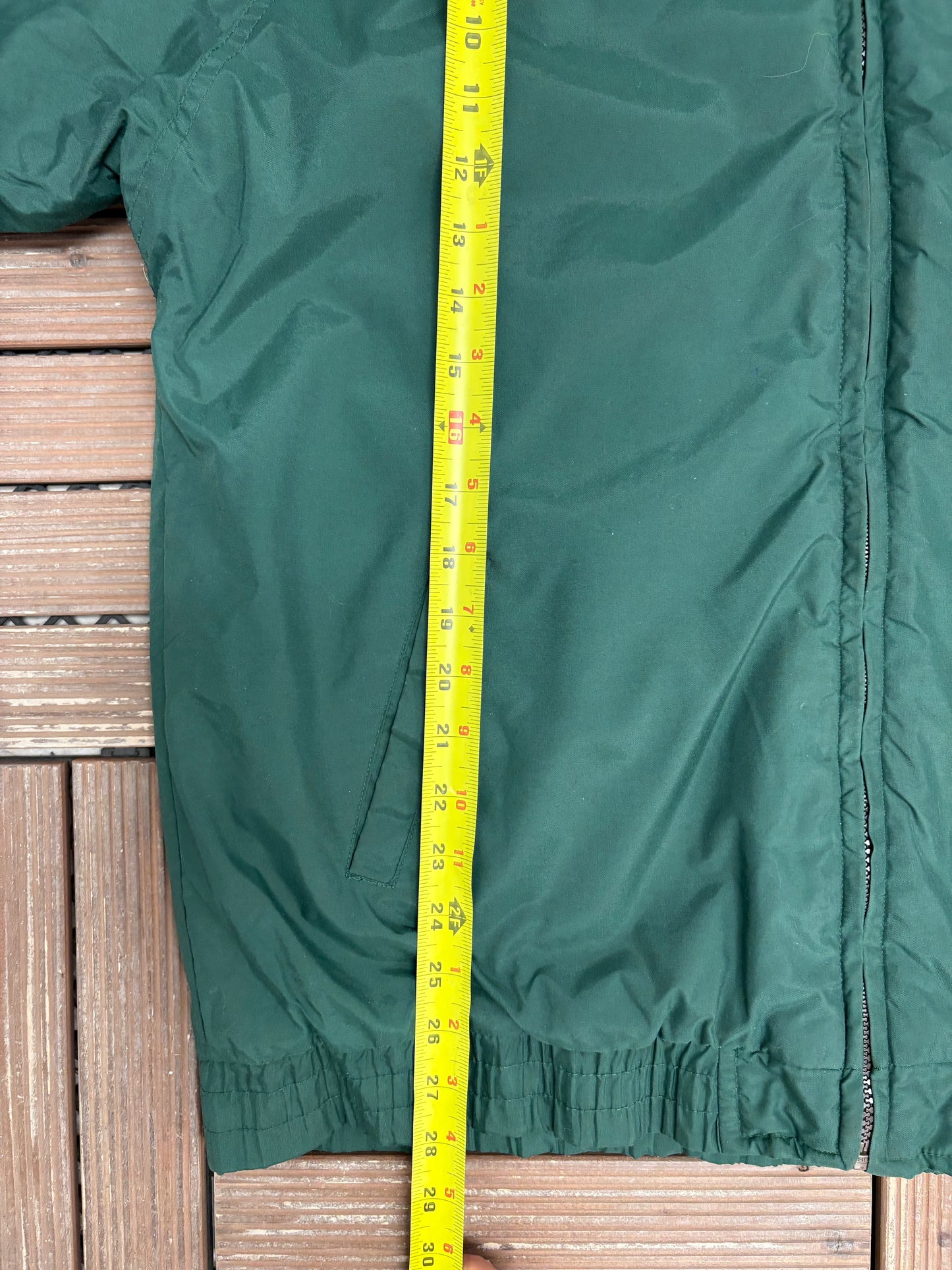 Green Bay Packers Graphic Jacket | Size X-Large | Vintage 1990s NFL Football Green Jacket |