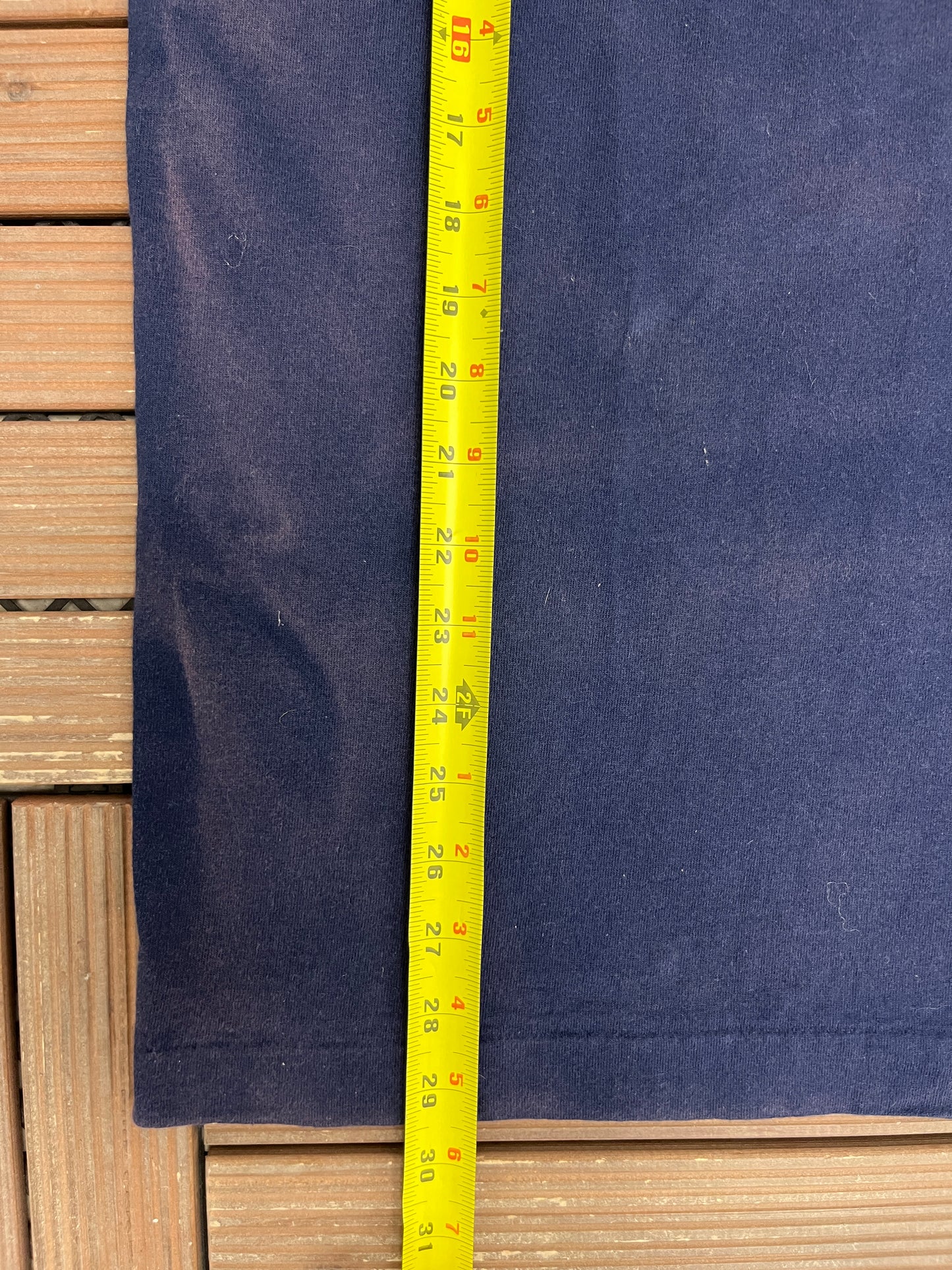 Illinois Fighting Illini Hockey Graphic Tee | Size X-Large | Vintage 1990s College Blue T-Shirt |