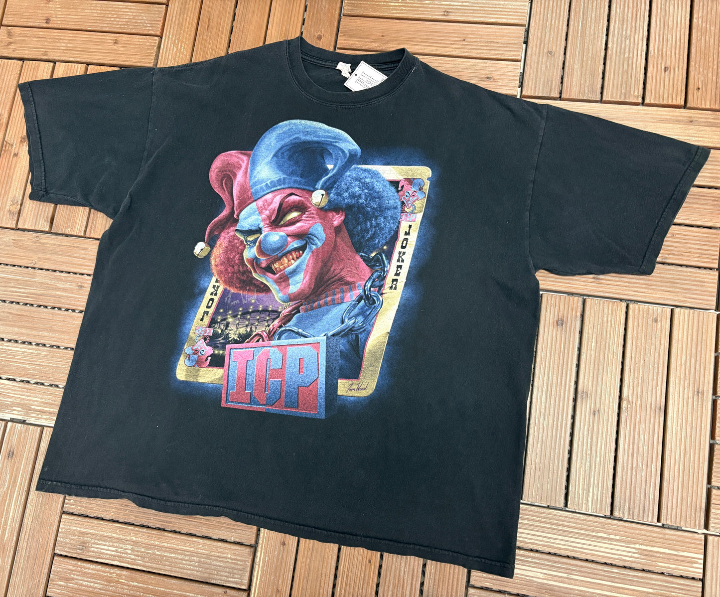 Insane Clown Posse Carnival of Carnage Graphic Tee | Size 3X-Large | Vintage 2000s Rap Music Black T-Shirt |