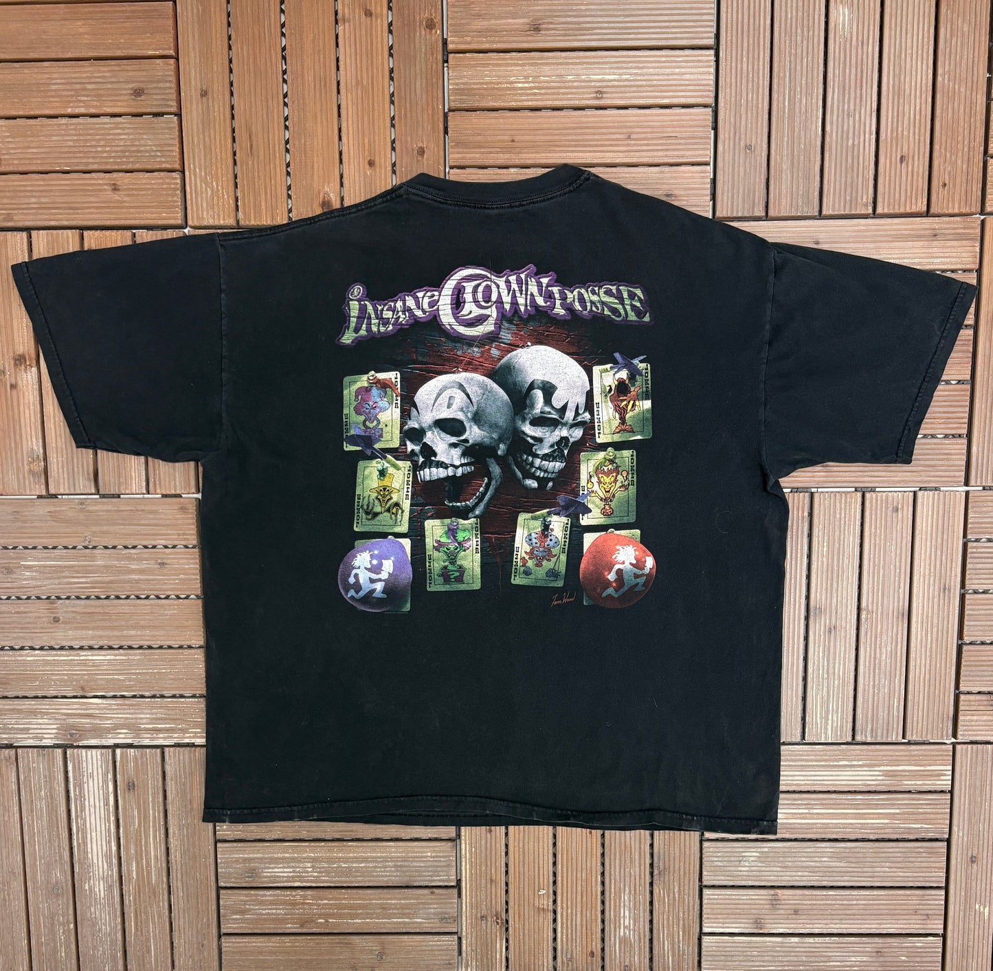 Insane Clown Posse Carnival of Carnage Graphic Tee | Size 3X-Large | Vintage 2000s Rap Music Black T-Shirt |