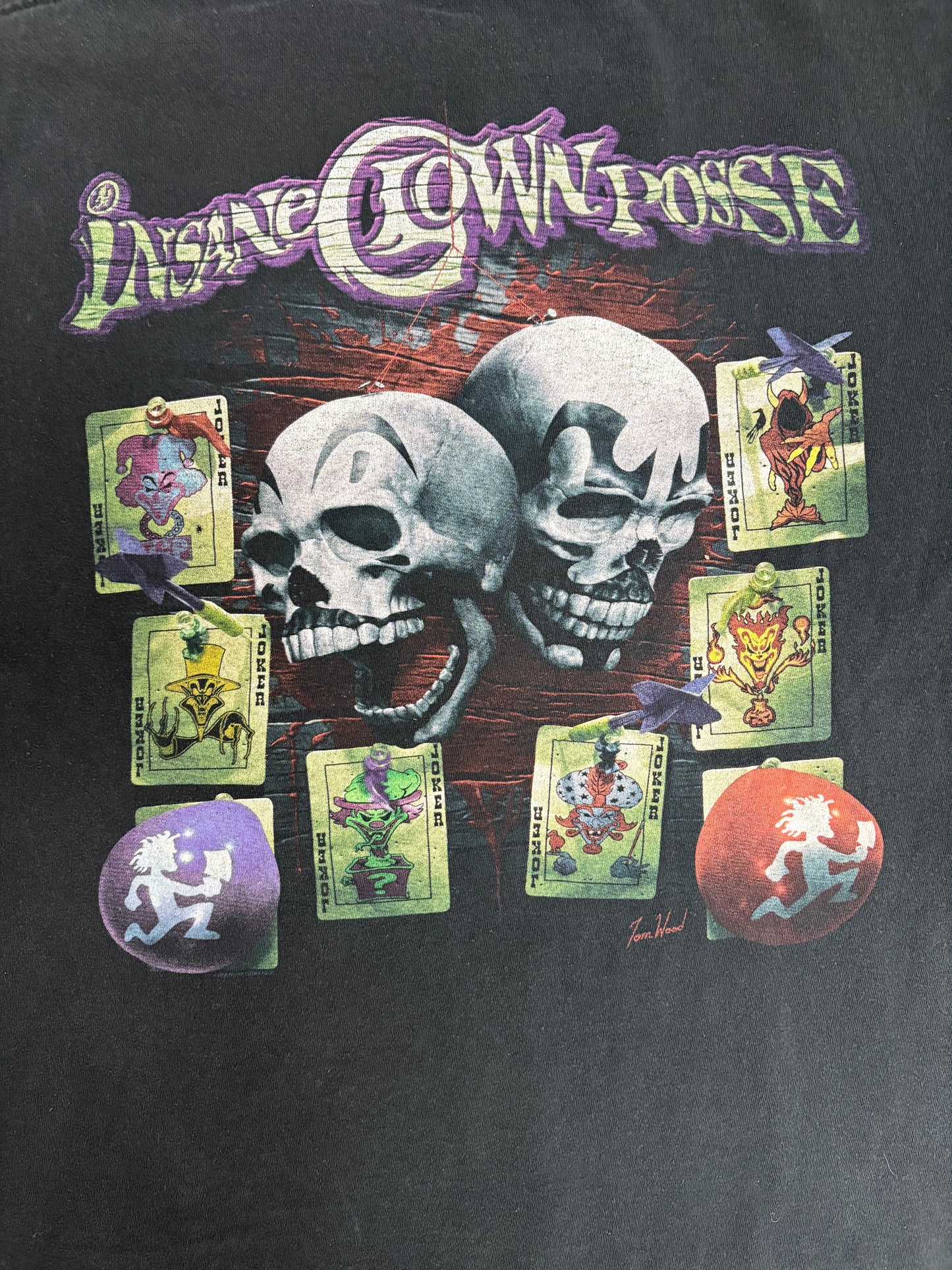 Insane Clown Posse Carnival of Carnage Graphic Tee | Size 3X-Large | Vintage 2000s Rap Music Black T-Shirt |