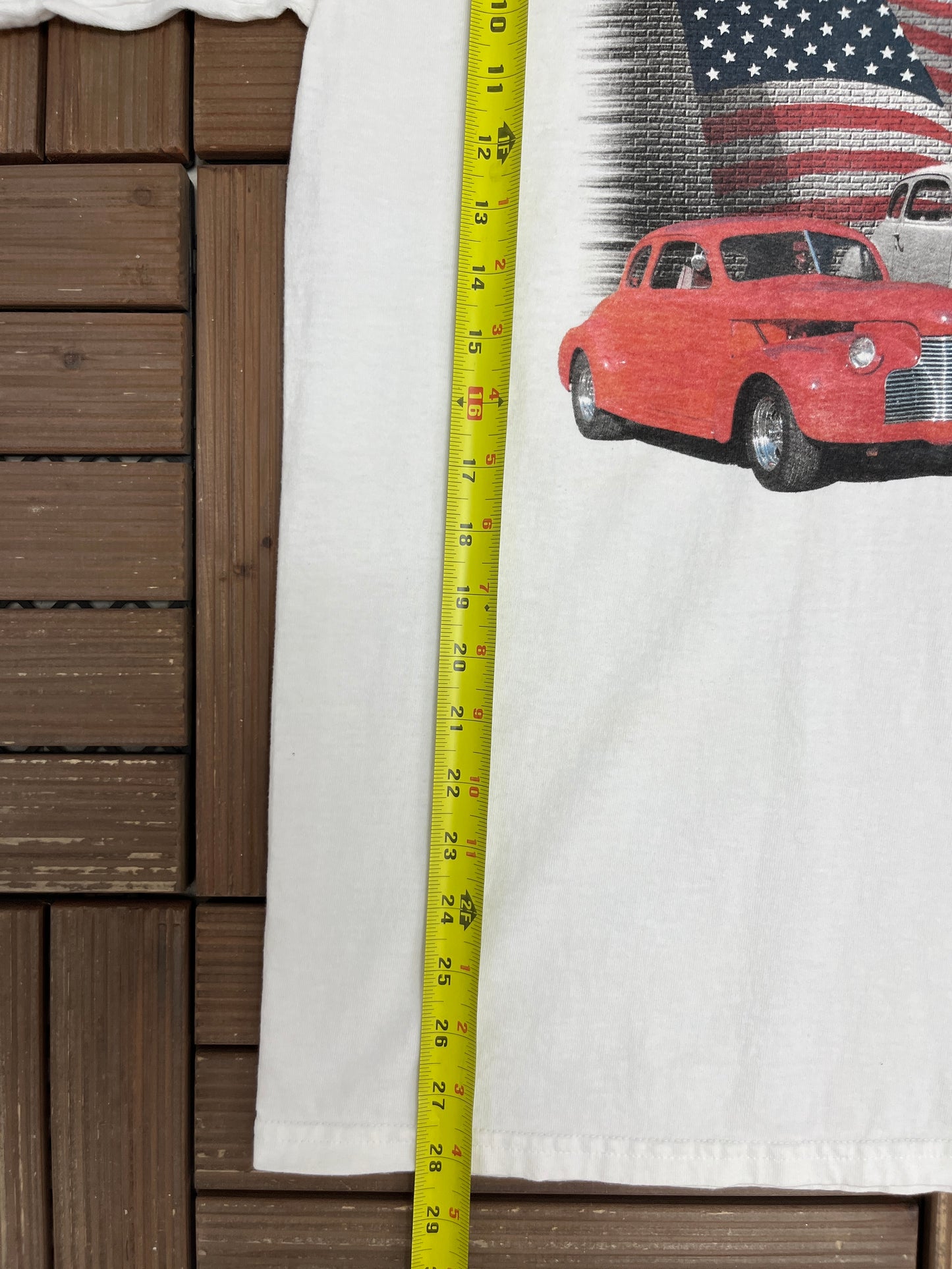 Western Maryland Street Rod 2004 Graphic Tee | Size Medium | Vintage 2000s Car Show White T-Shirt |