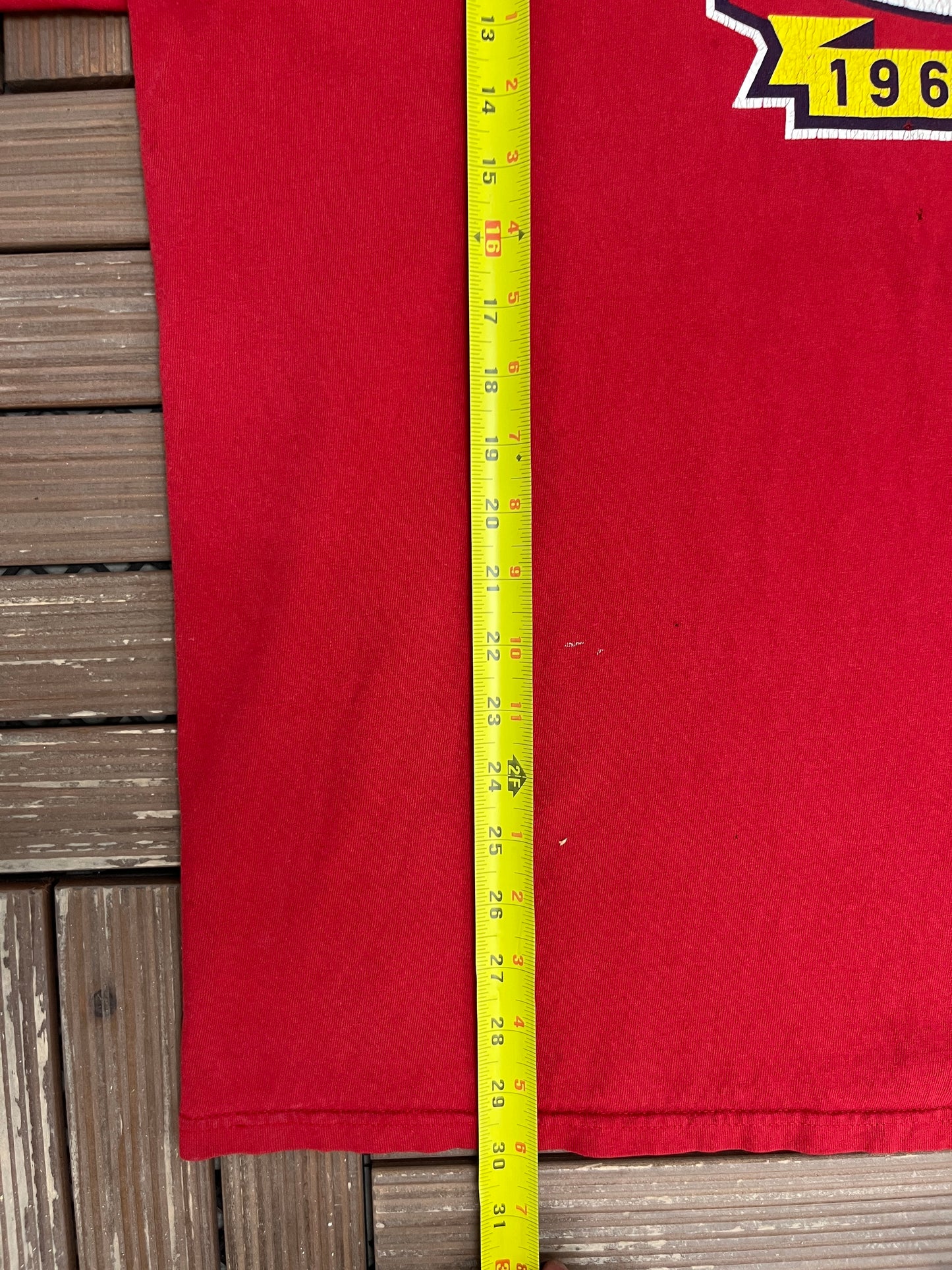 St. Louis Cardinals Busch Stadium Final Season Graphic Tee | Size XX-Large | Vintage 2000s MLB Baseball Red T-Shirt |