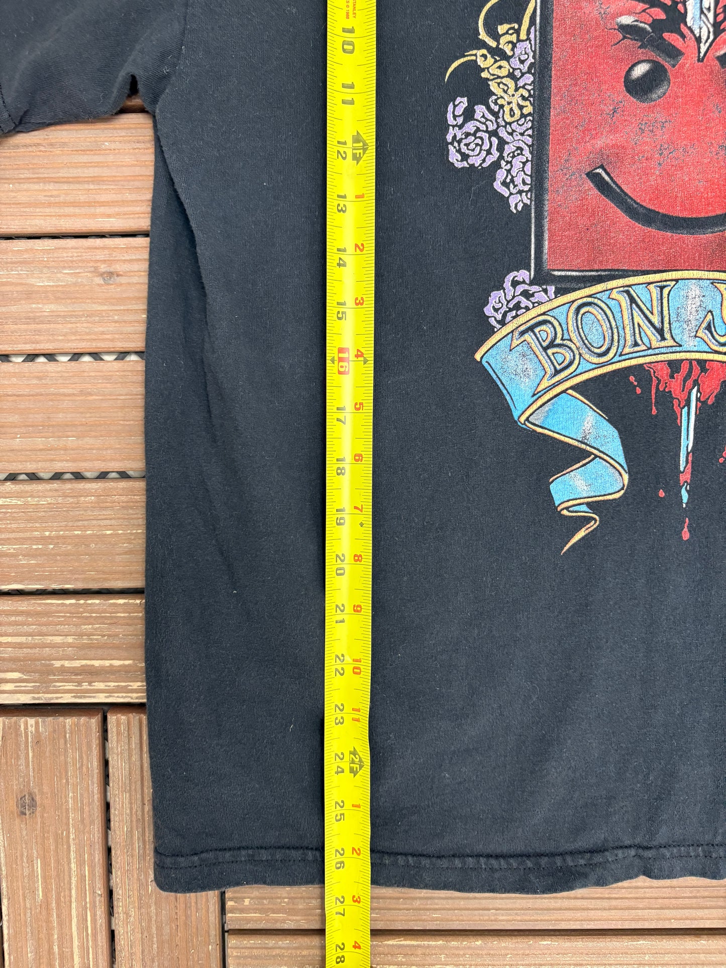 Bon Jovi Who Says You Can't Go Home Graphic Tee | Size X-Large | Vintage 2000s Rock Band Black T-Shirt |