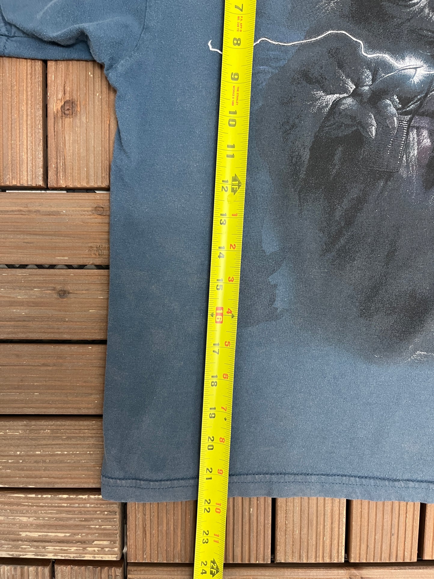 Star Wars Yoda Graphic Tee | Size X-Small | Vintage 2000s Science Fiction Blue T-Shirt |