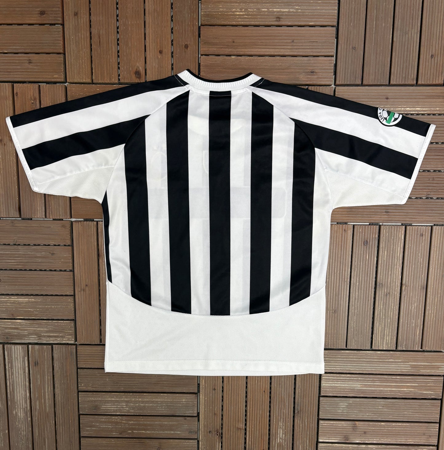 Juventus FC Home Kit | Size X-Large | Vintage 2000s White Soccer Jersey |
