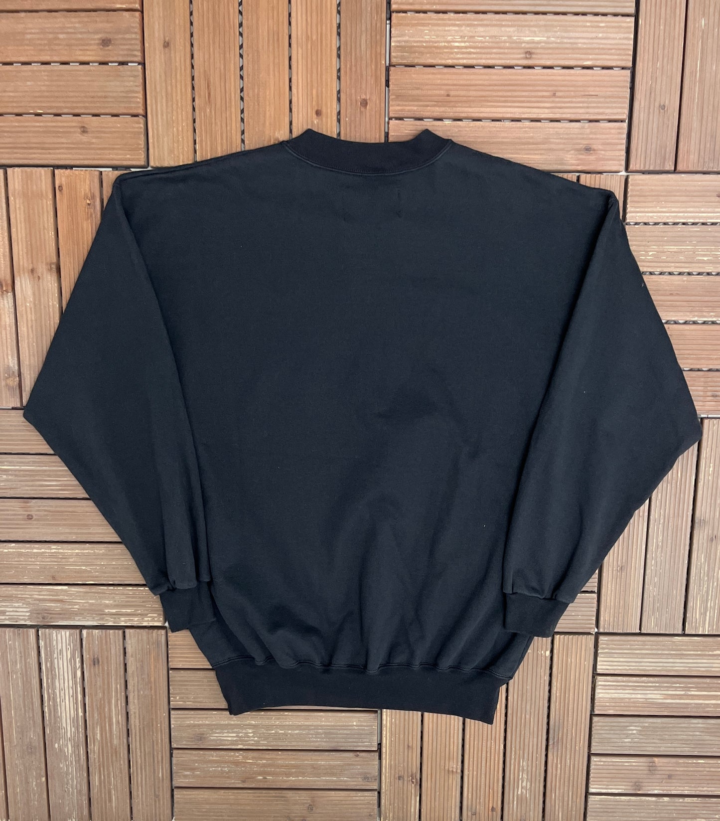 Missouri Tigers Embroidered Graphic Crewneck | Size X-Large | Vintage 1990s College Black Sweater |