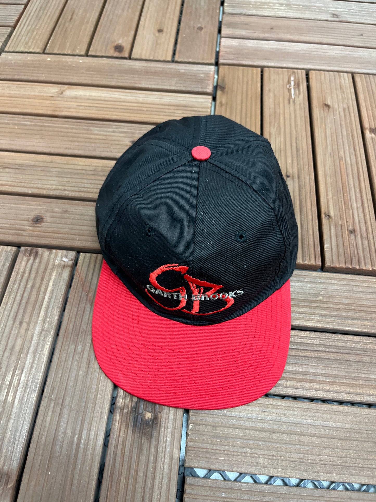 Garth Brooks You Gotta Believe Graphic Hat | Snap Back | Vintage 1990s Country Music Black Cap |