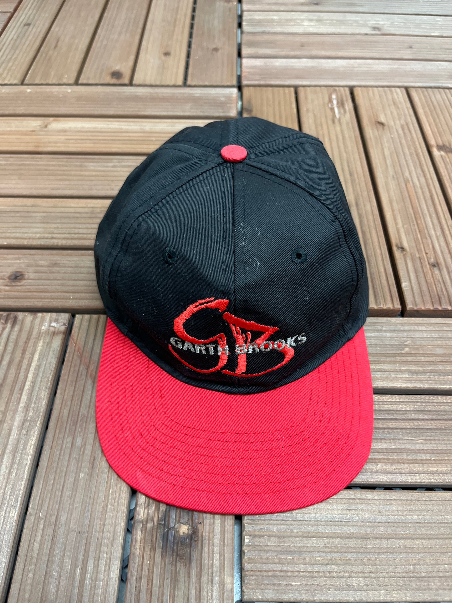 Garth Brooks You Gotta Believe Graphic Hat | Snap Back | Vintage 1990s Country Music Black Cap |