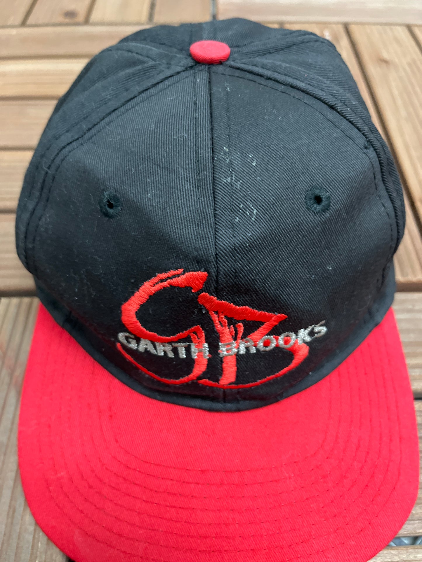 Garth Brooks You Gotta Believe Graphic Hat | Snap Back | Vintage 1990s Country Music Black Cap |