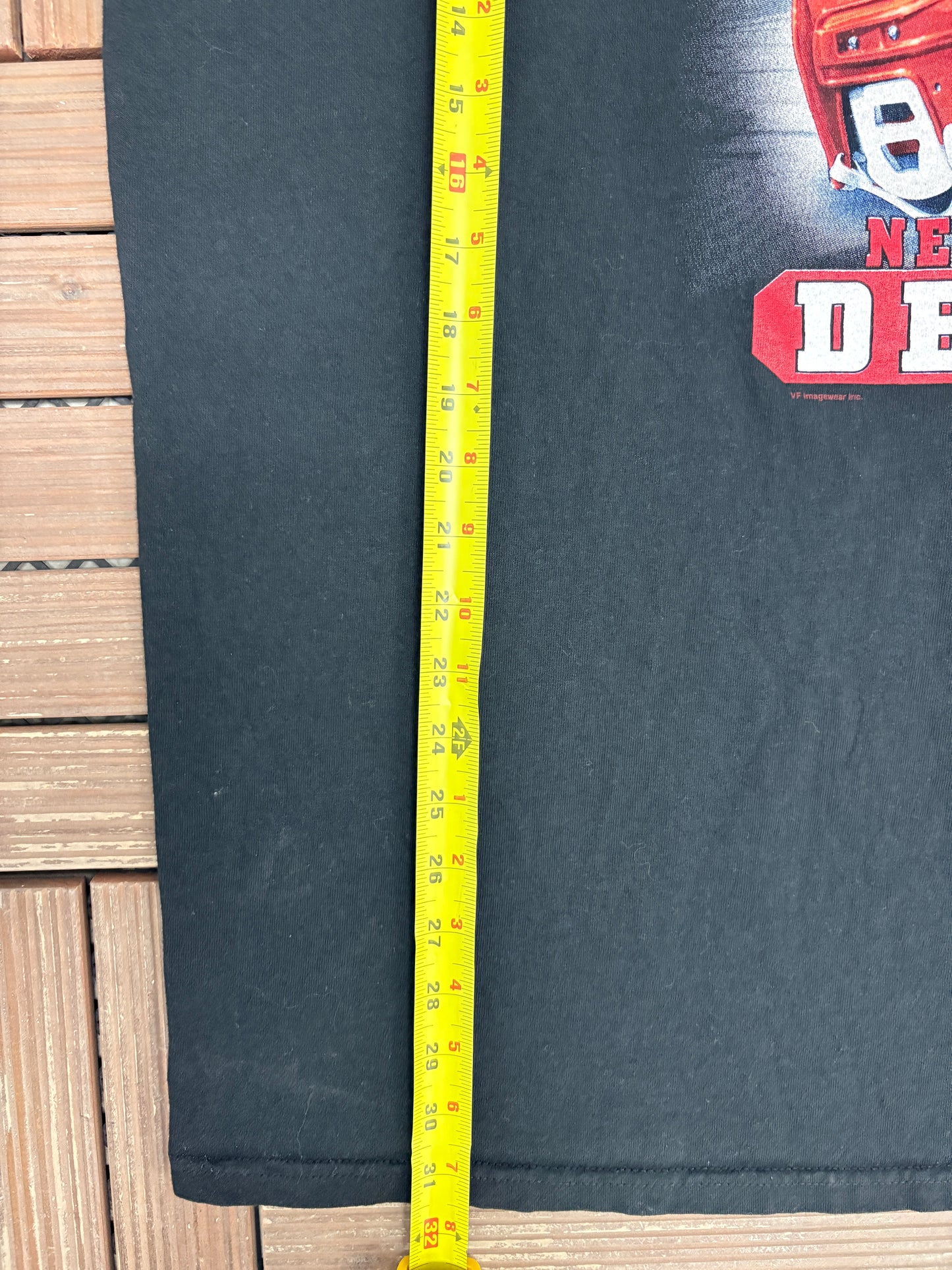 New Jersey Devils Stanley Cup Champions 2003 Graphic Tee | Size XX-Large | Vintage 2000s NHL Hockey Black T-Shirt |