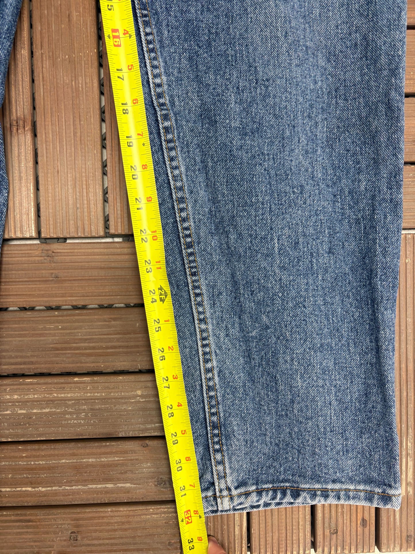 Levi Strauss & Co 550 Blue Denim Jeans | Size 35 x 32 | Vintage 2000s Levi's Blue Jeans |