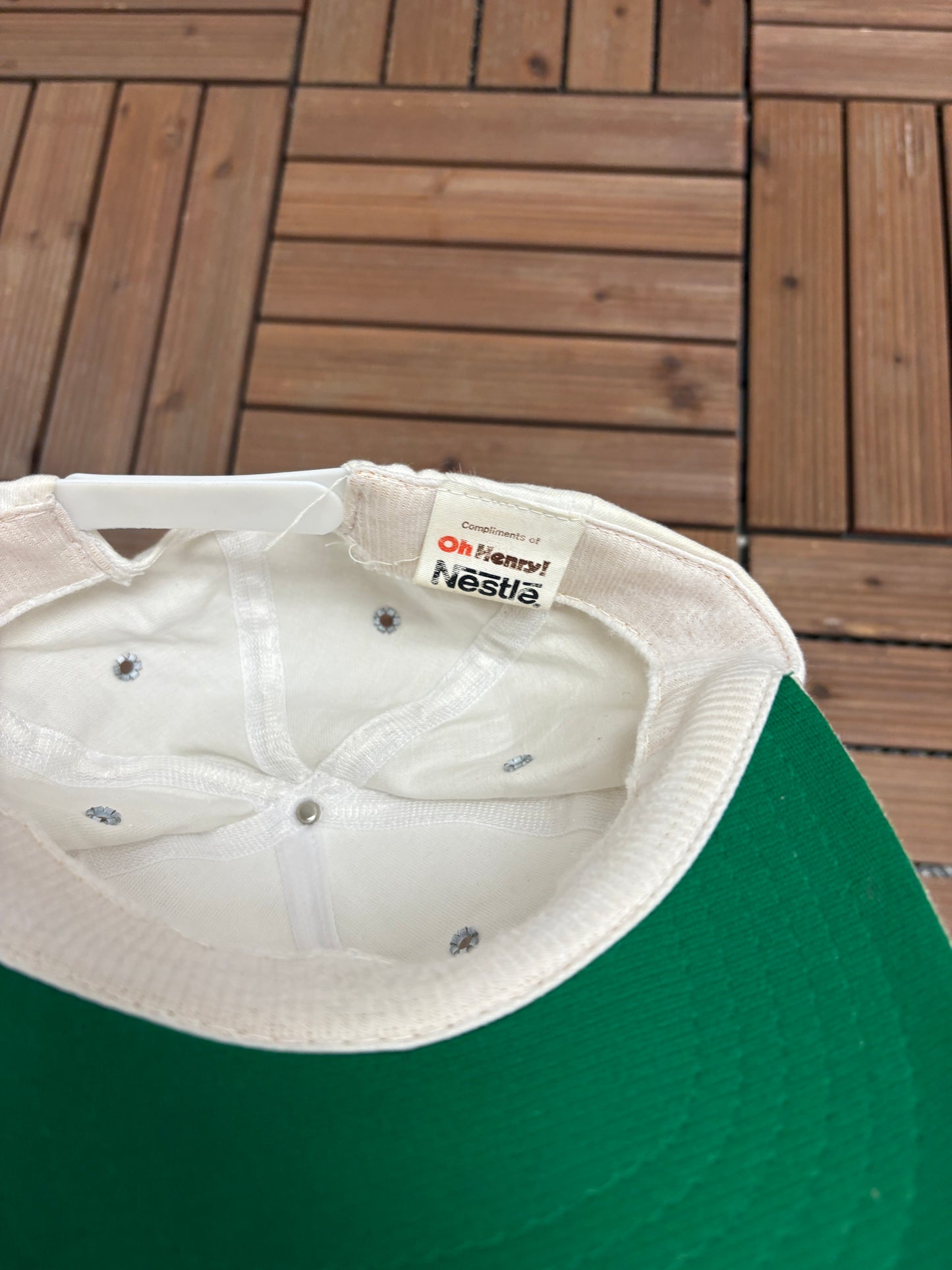 Pittsburgh Pirates Spell Out Embroidered Hat | Snap Back | Vintage 1990s MLB Baseball White Cap |