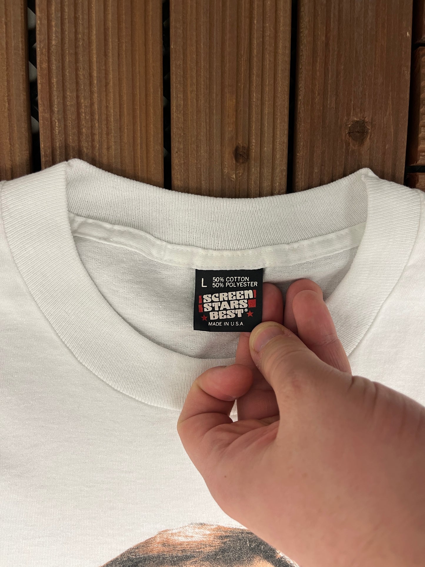 Ray Stevens Tour 1989 Graphic Tee | Size Large | Vintage 1980s Country Music White T-Shirt |