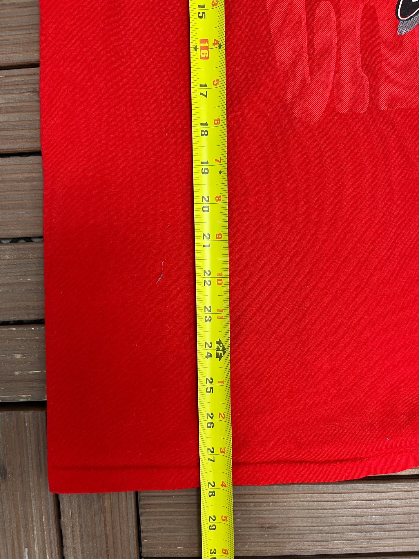 Team Canada Coupe Canada Cup Graphic Tee | Size X-Large | Vintage 1990s Starter Hockey Red T-Shirt |