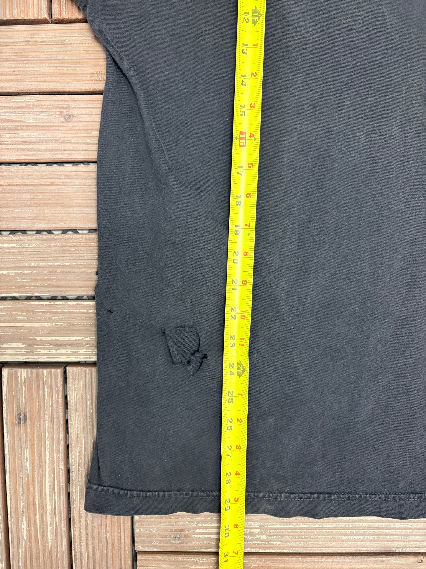 Pittsburgh Steelers Embroidered Graphic Turtleneck | Size X-Large | Vintage 1990s NFL Football Starter Black T-Shirt |