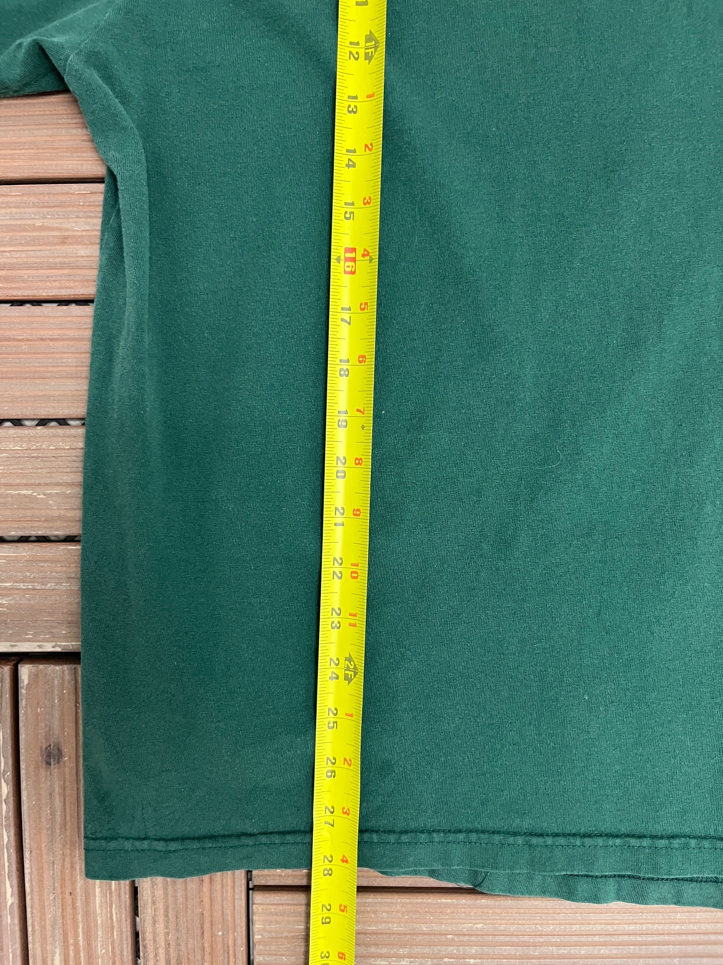 Green Bay Packers Embroidered Graphic Tee | Size XX-Large | Vintage 1990s NFL Football Green Long Sleeve |