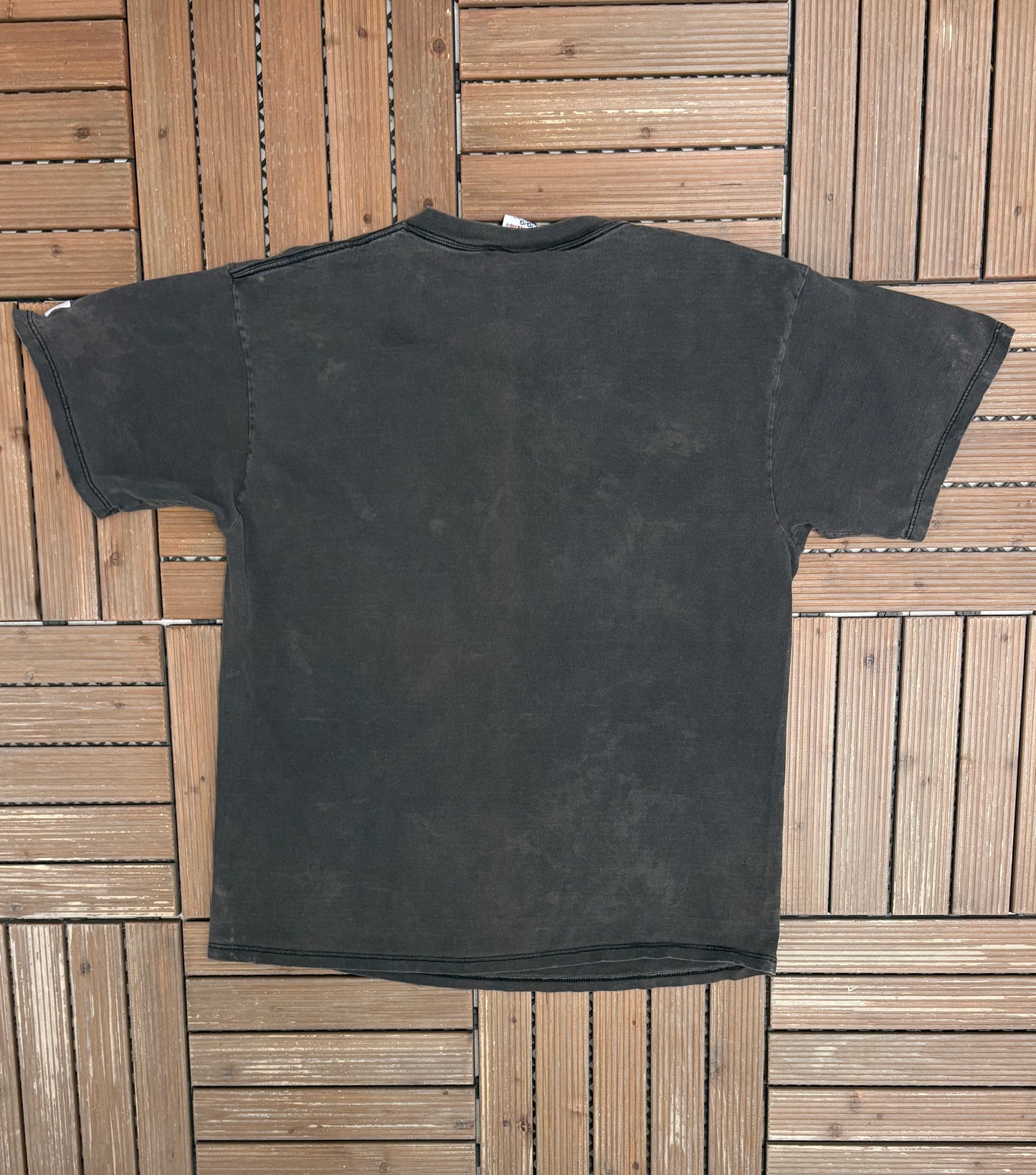 Pittsburgh Steelers Graphic Tee | Size Large | Vintage 1990s NFL Football Black T-Shirt |