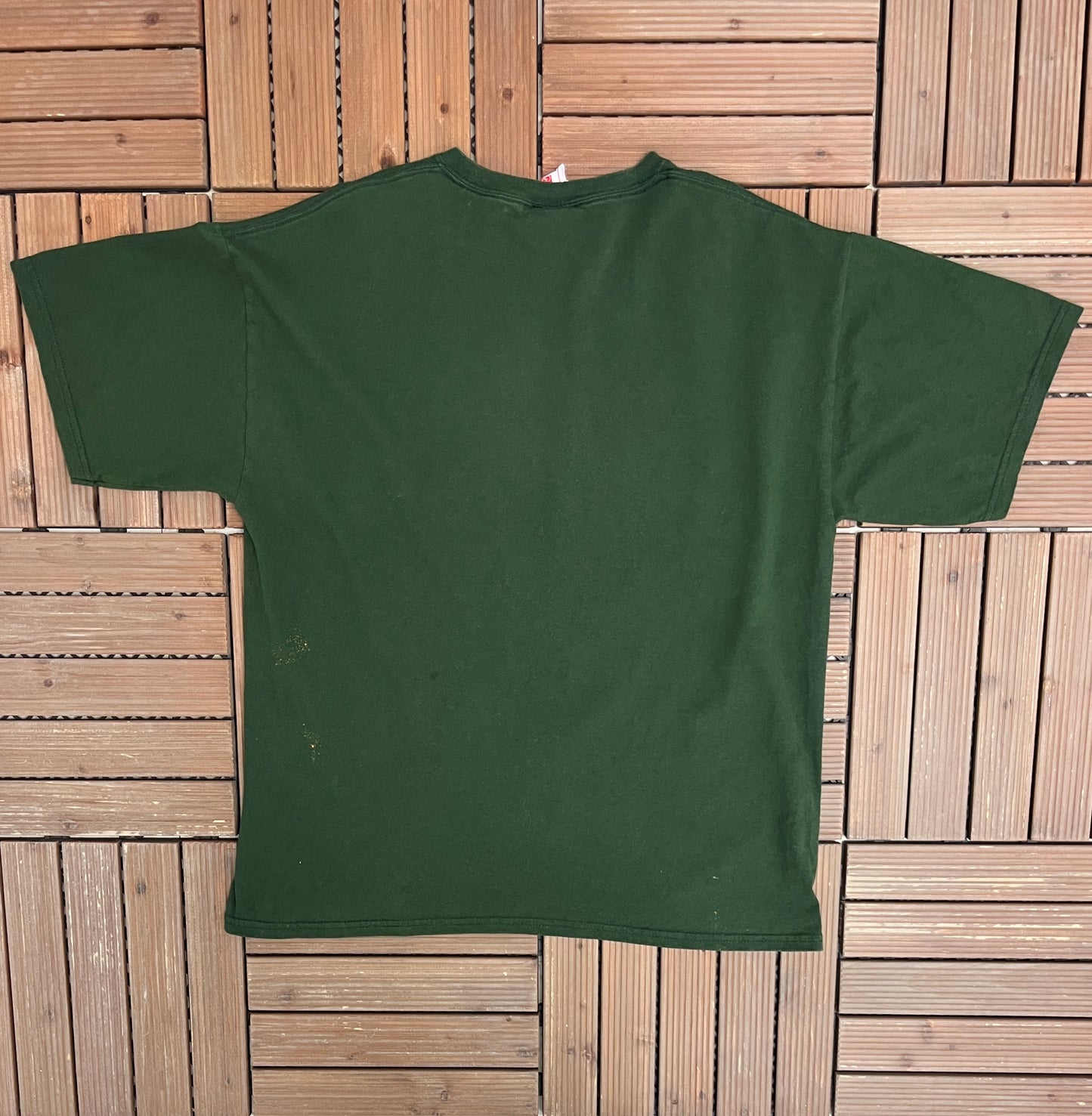 Green Bay Packers Brett Favre Graphic Tee | Size X-Large | Vintage 2000s NFL Football Green T-Shirt |