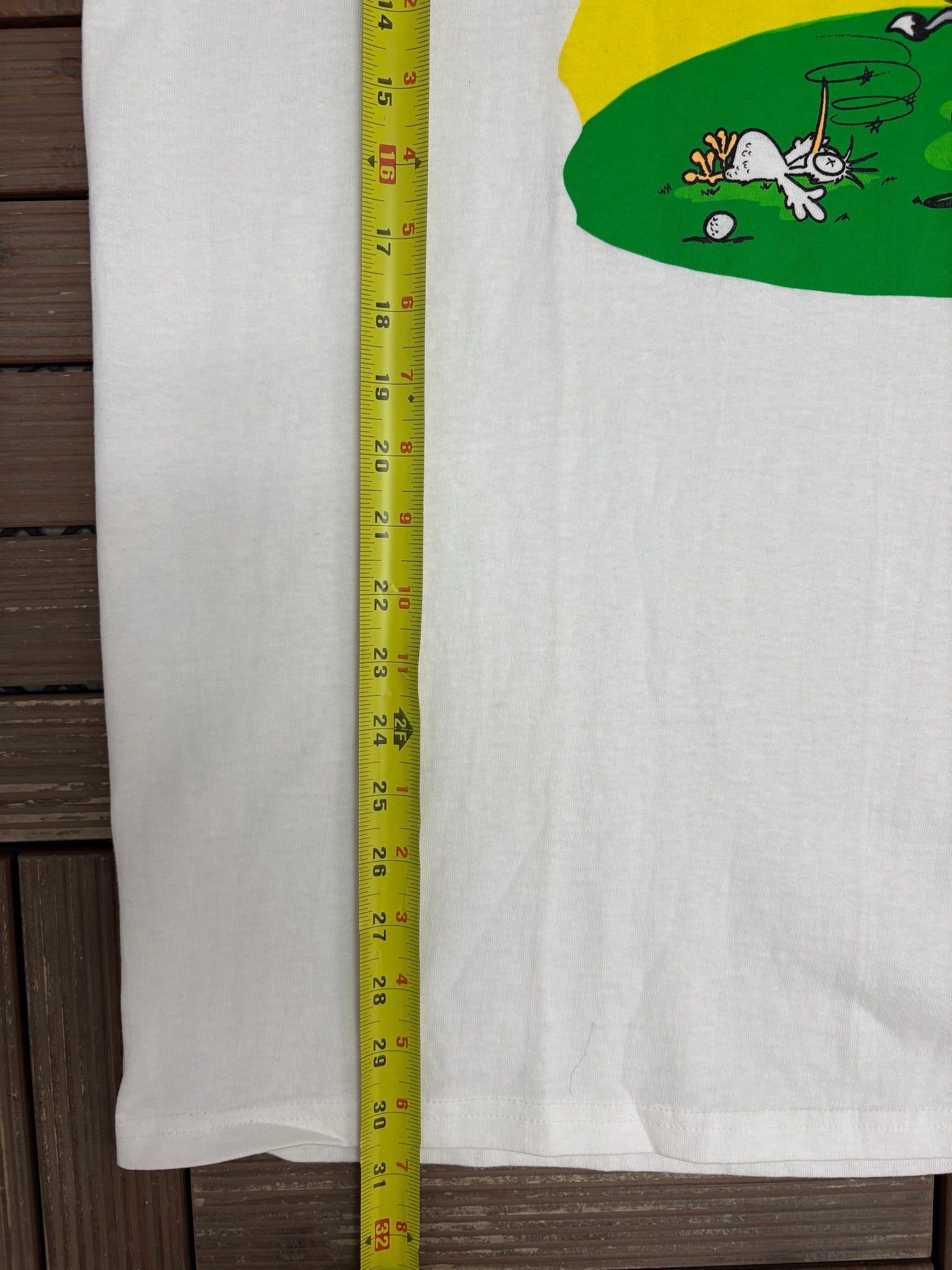 A Herd of Laughter Golf Birdie! Graphic Tee | Size X-Large | Vintage 1990s Funny White T-Shirt | (Copy)