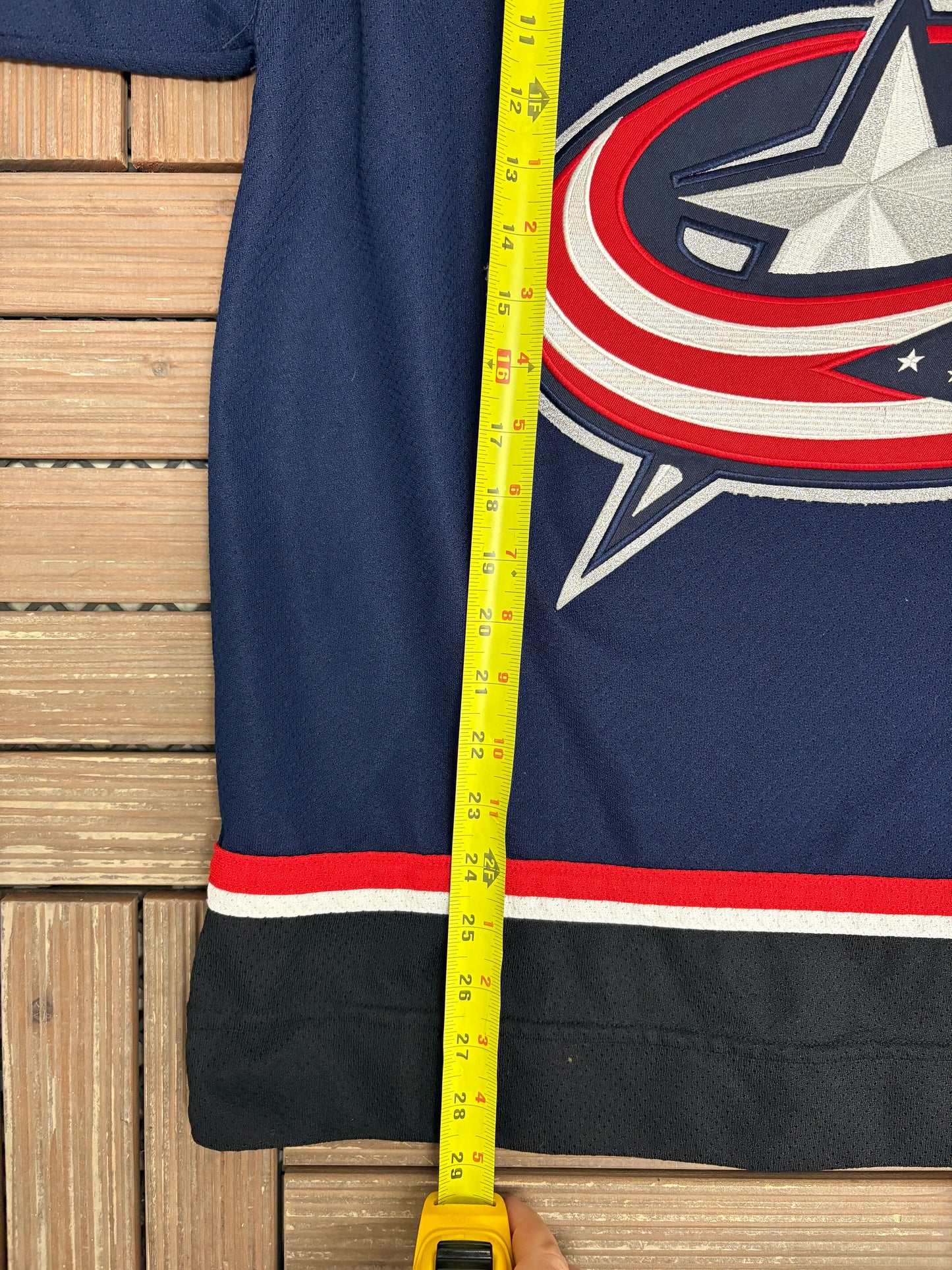 Columbus Blue Jackets Rick Nash Hockey Jersey | Size Medium | Vintage 2000s Hockey Koho Blue Jersey |