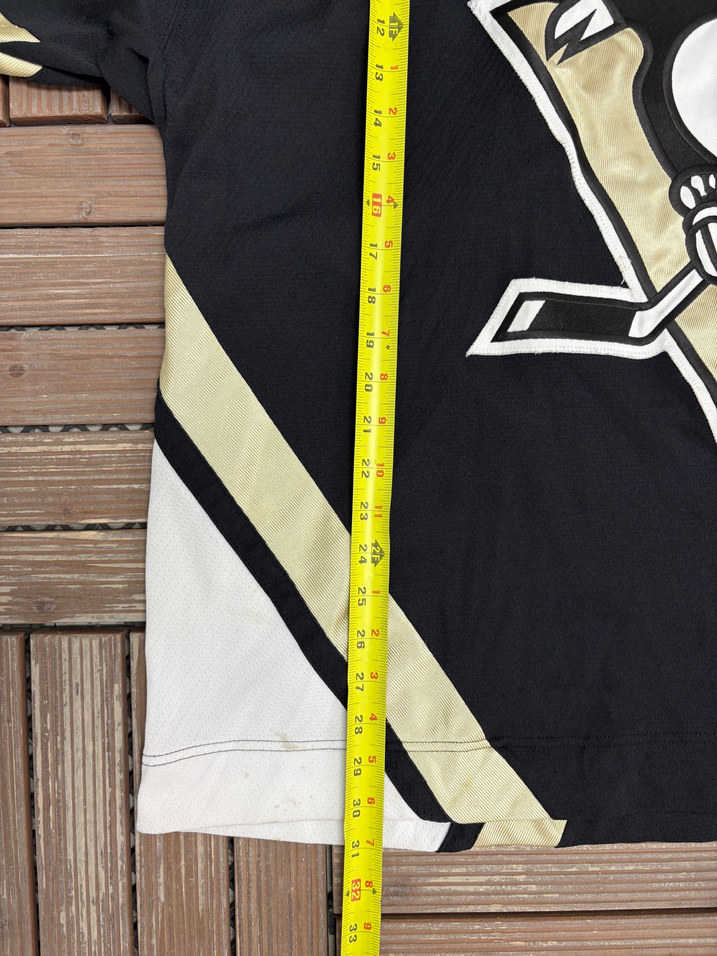 Pittsburgh Penguins Marc-Andre Fleury Hockey Jersey | Size XX- Large | Vintage 2000s NHL Hockey Black Jersey |