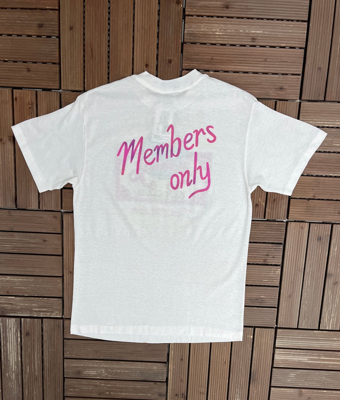 Alabama Fan Club Pass It On Down Graphic Tee | Size Large | Vintage 1990s Country Music White T-Shirt |