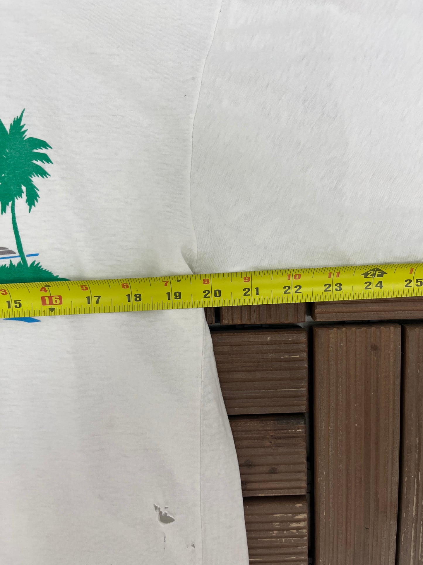 California Sailing Graphic Tee | Size Large | Vintage 1990s Tourist Promotional White T-Shirt |