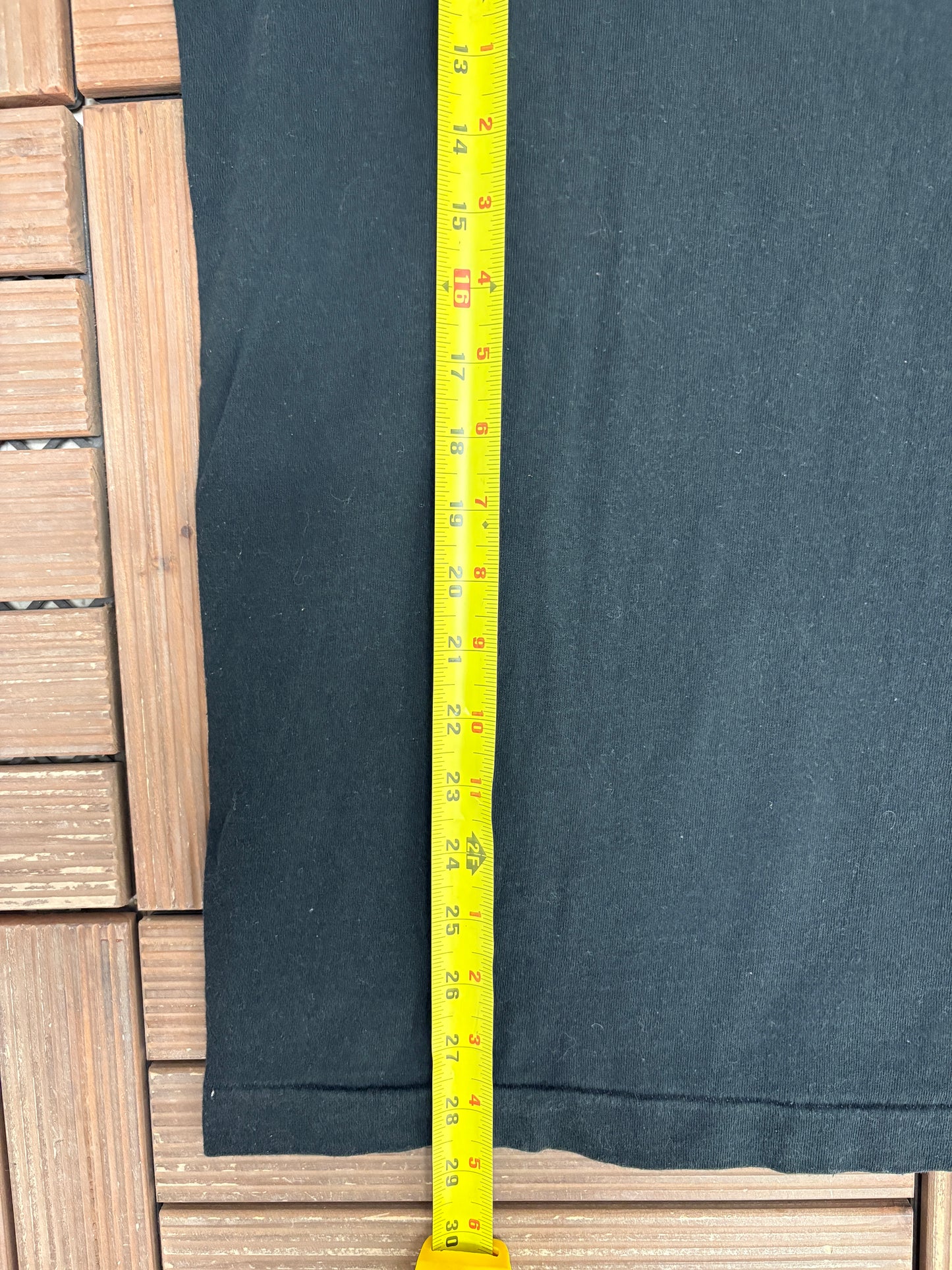 Route 66 Main Street Of America Graphic Tee | Size Large | Vintage 1990s Black Tourist T-Shirt |