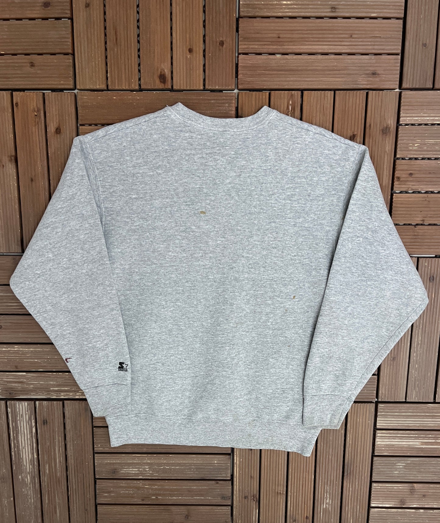 Green Bay Packers Super Bowl XXXI Champions Graphic Crewneck | Size Large | Vintage 1990s NFL Football Grey Sweater |