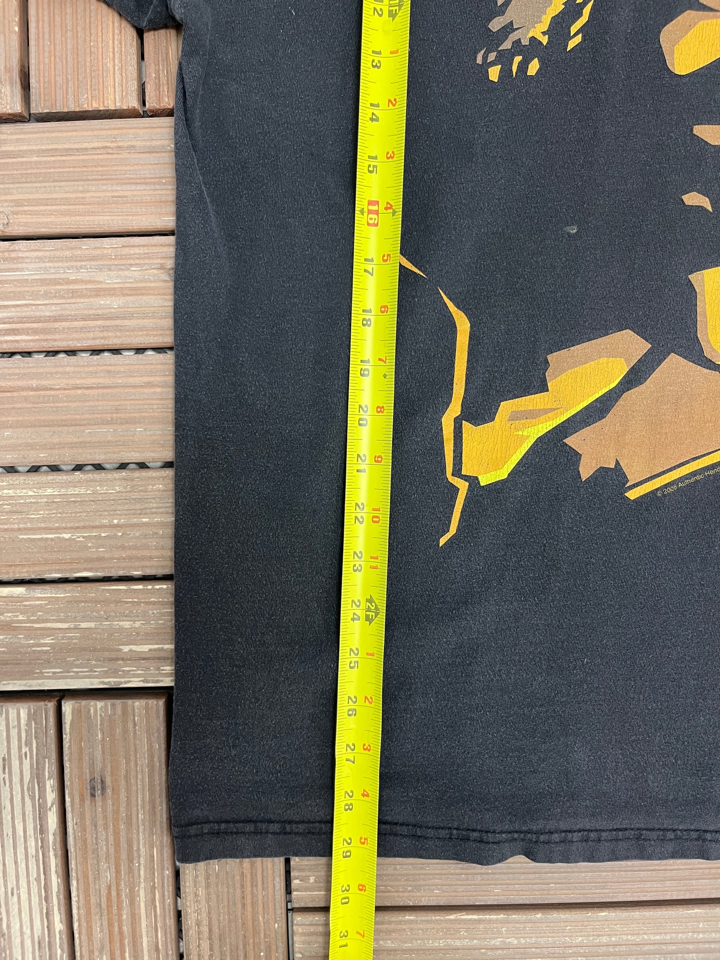 Jimi Hendrix Graphic Tee | Size XX-Large | Vintage 2000s Rock & Roll Black T-Shirt |