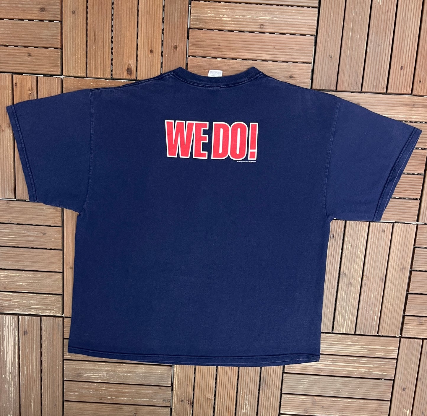 Boston Red Sox Got Postseason? Graphic Tee | Size XX-Large | Vintage 2000s MLB Baseball Blue T-Shirt |