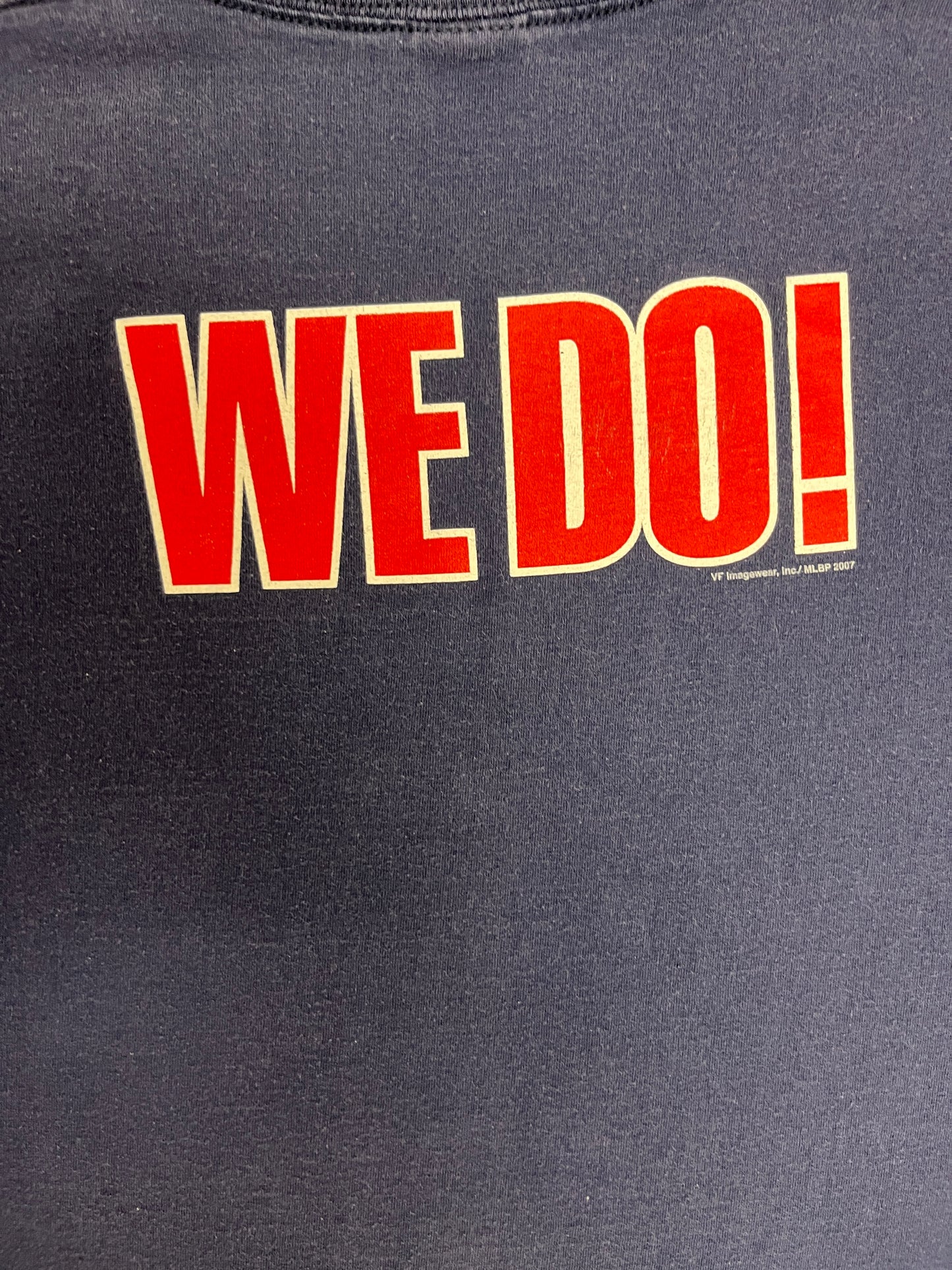 Boston Red Sox Got Postseason? Graphic Tee | Size XX-Large | Vintage 2000s MLB Baseball Blue T-Shirt |