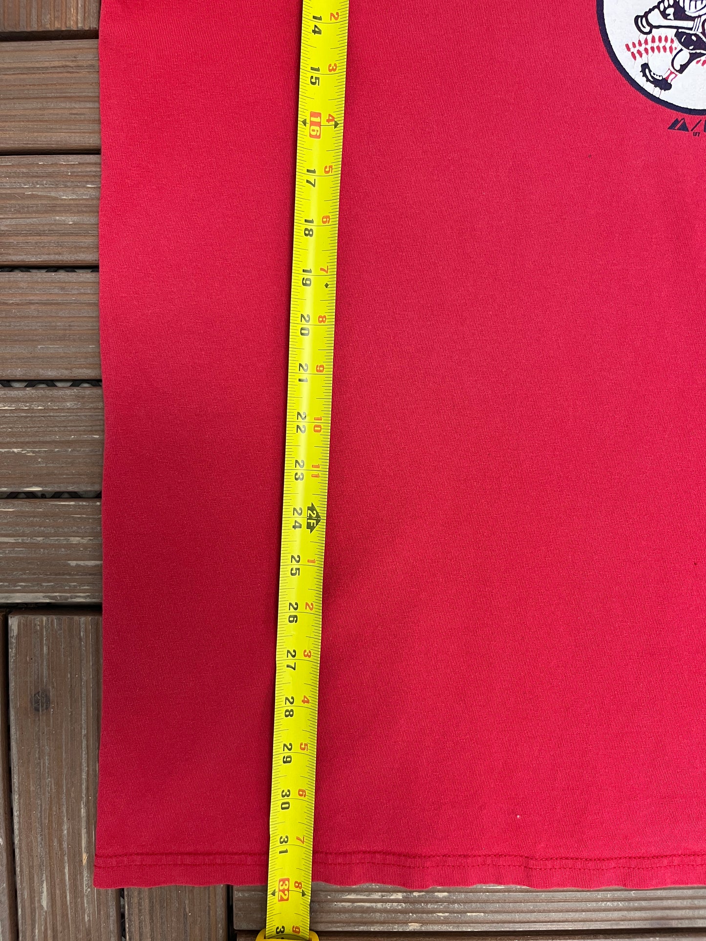 Cleveland Indians Graphic Tee | Size XX-Large | Vintage 2000s MLB Baseball Red T-Shirt |