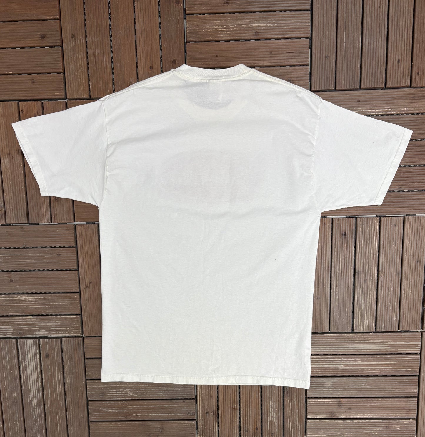 Miller High Life Beer Graphic Tee | Size X-Large | Vintage 2000s White Alcohol Promotional T-Shirt |