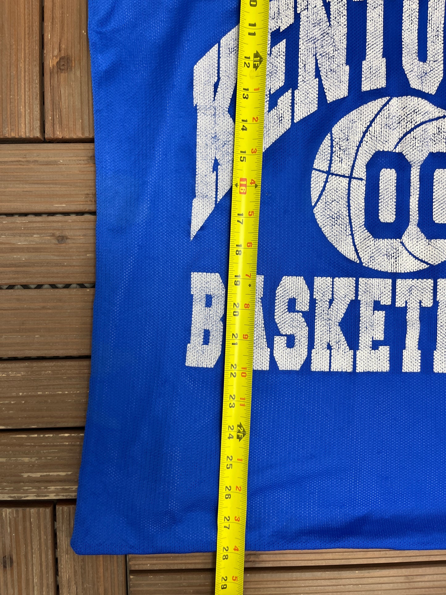 Kentucky Wildcats Reversible Basketball Jersey | Size Large | Vintage 1990s Blue College Jersey |