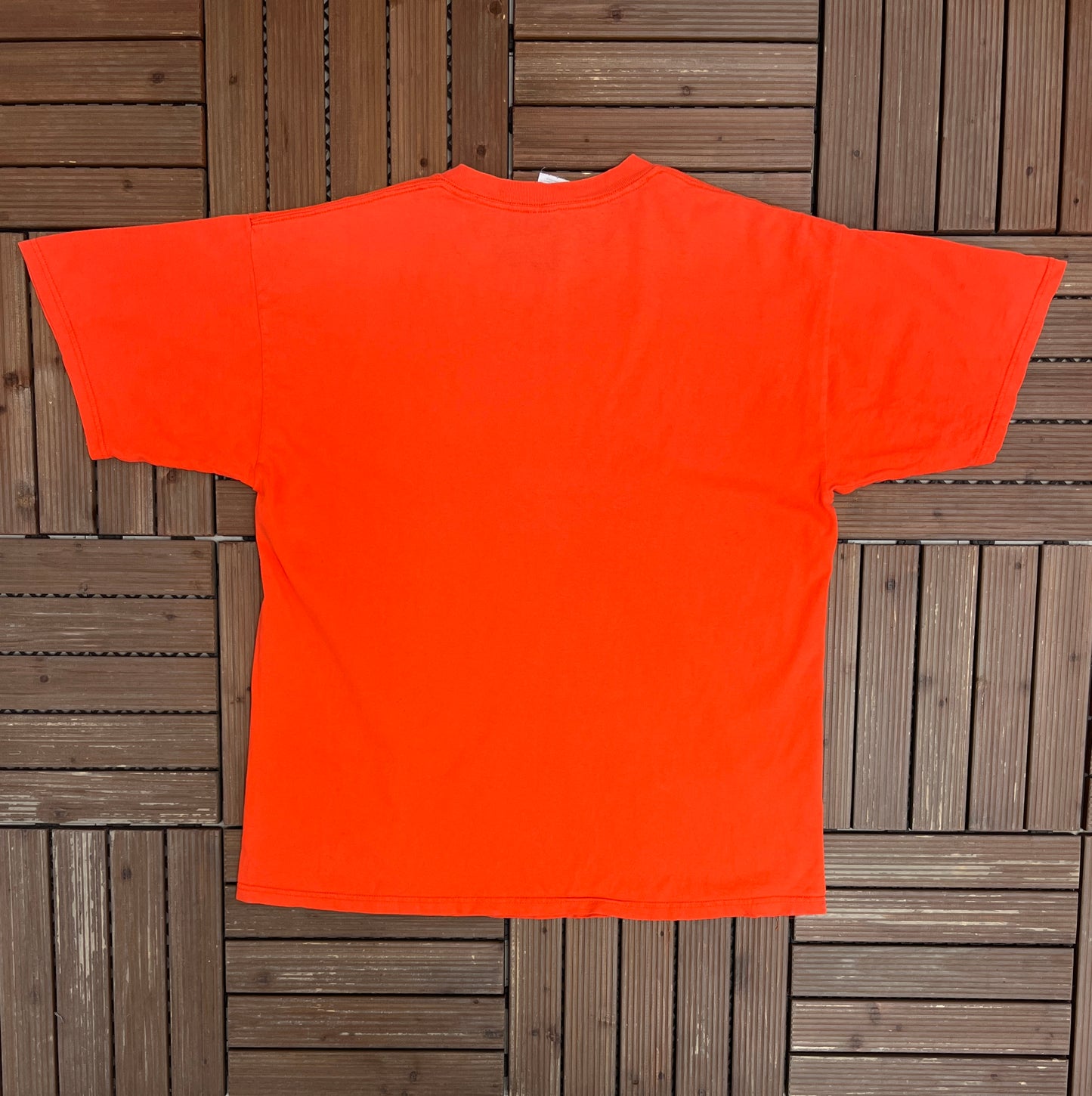 Tennessee Volunteers Spell Out Graphic Tee | Size X-Large | Vintage 2000s College Sports Orange T-Shirt |