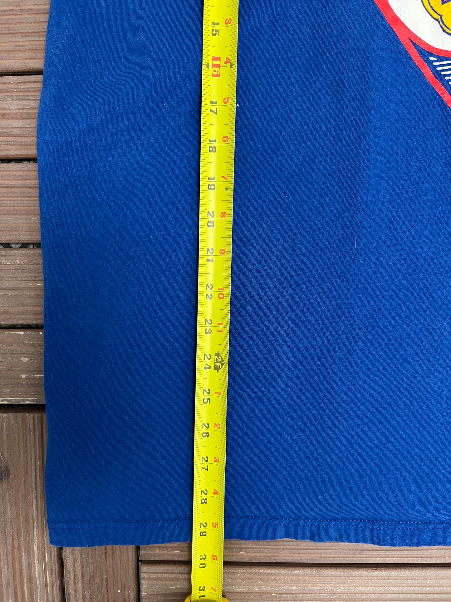 Kansas Jayhawks Graphic Tee | Size X-Large | Vintage 1980s College Basketball Blue T-Shirt |