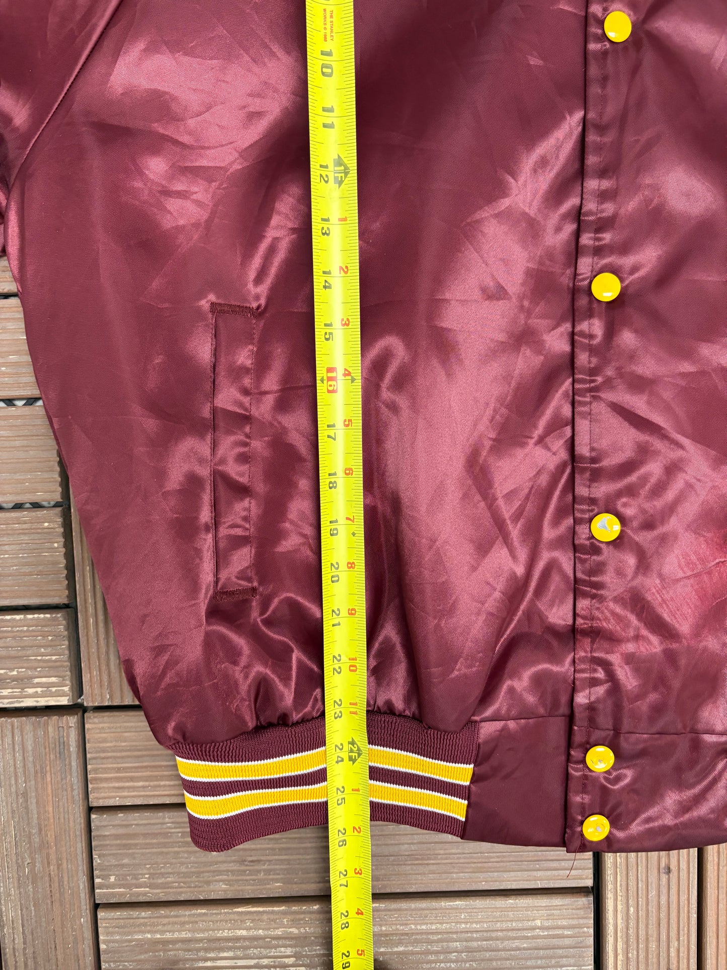 Washington Redskins Graphic Jacket | Size X-Large | Vintage 1980s NFL Football Red Jacket |