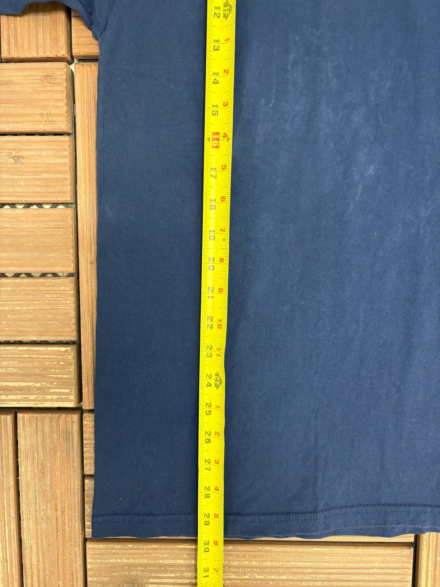 Barry Manilow Live 2002! Graphic Tee | Size X-Large | Vintage 2000s Music Blue T-Shirt |