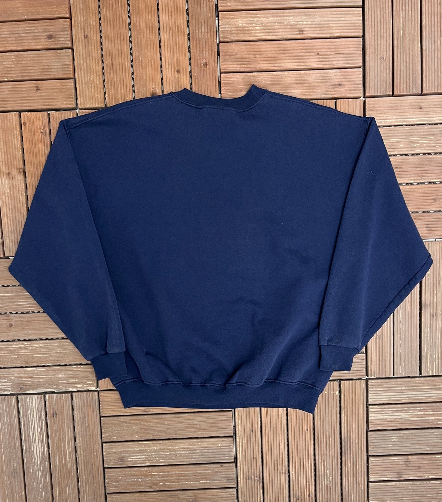 Saginaw Spirit Graphic Crewneck | Size X-Large | Vintage 2000s OHL Hockey Blue Sweater |
