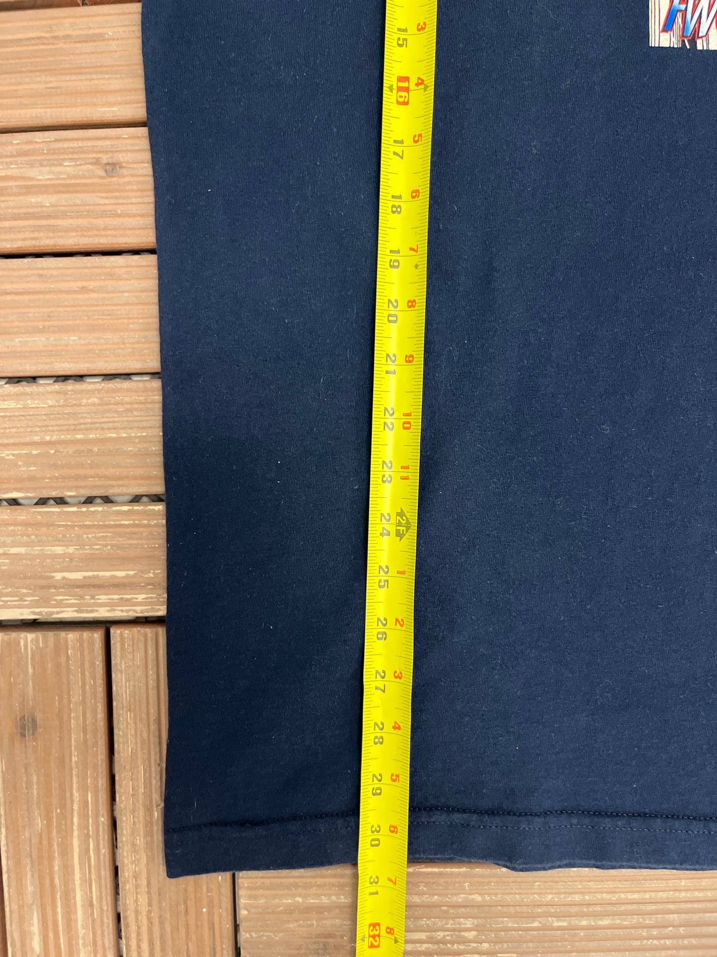 Superman Faster Than A Speeding Bullet Graphic Tee | Size XX-Large | Vintage 2000s Promotional Blue Superhero T-Shirt |