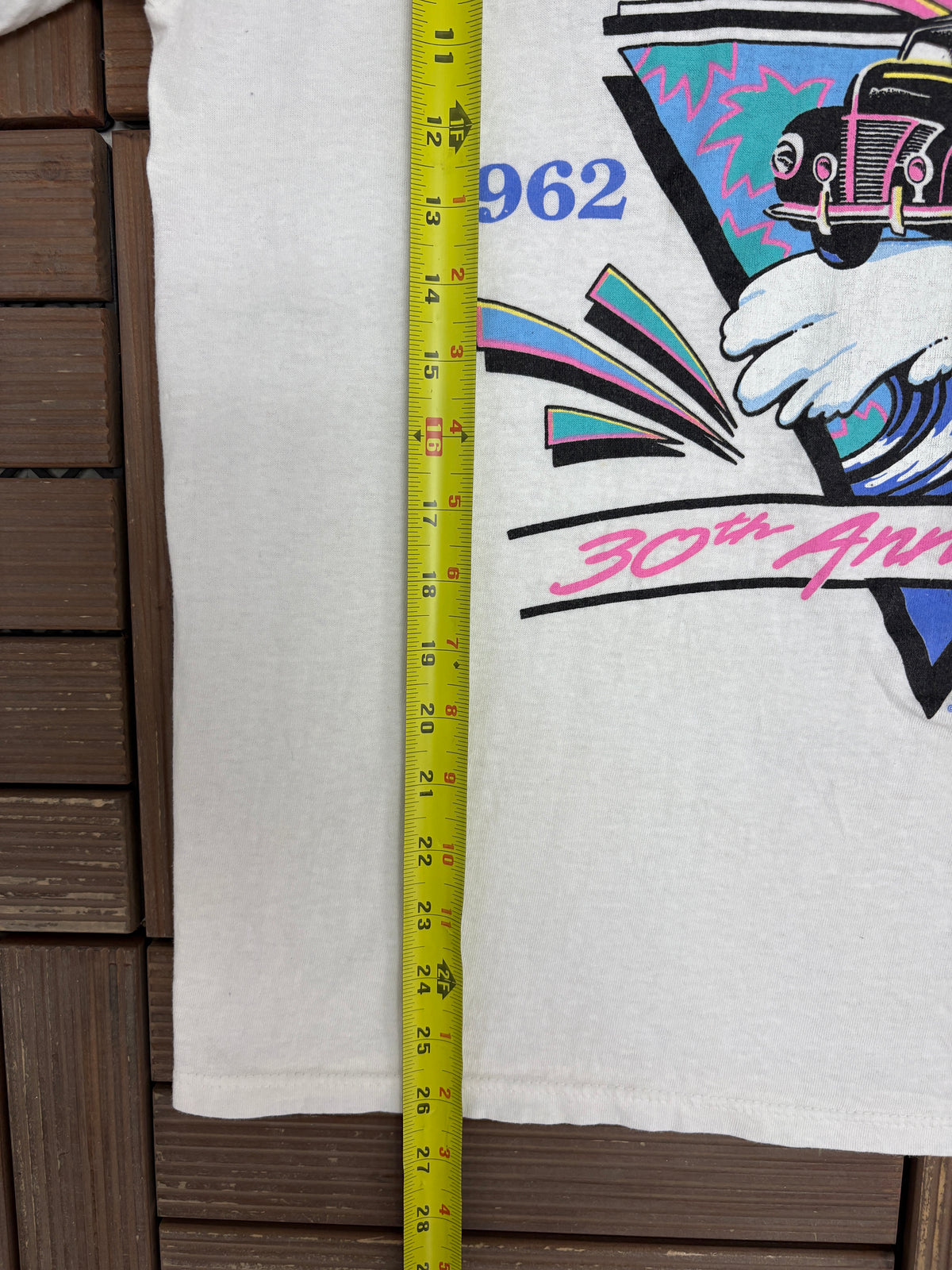 The Beach Boys 30th Anniversary Tour Graphic Tee | Size X-Large | Vintage 1990s Rock Music White T-Shirt |