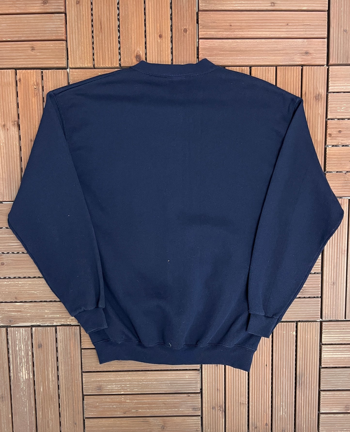 Penn State Nittany Lions Graphic Crewneck | Size Large | Vintage 1990s Blue College Sweater |